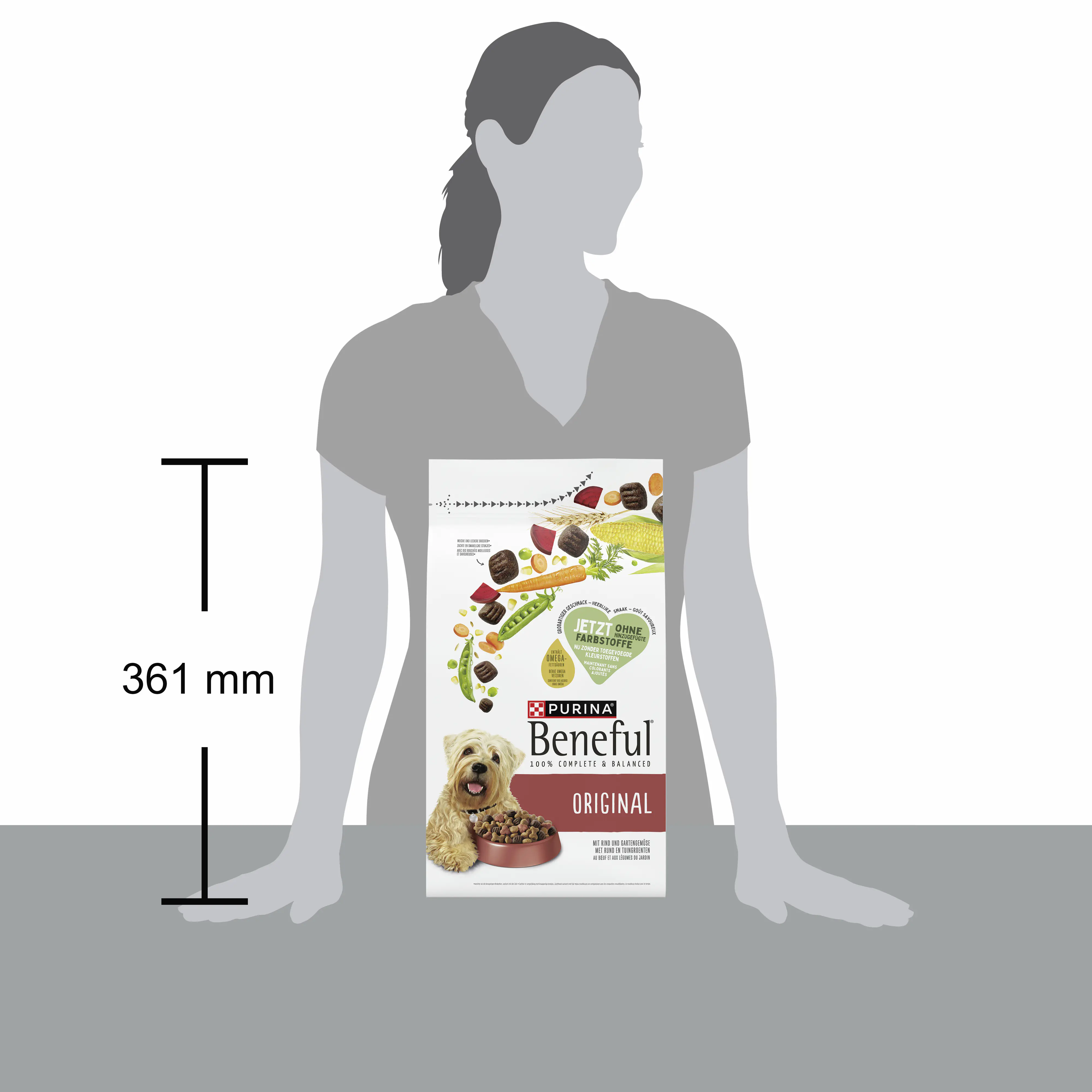 Beneful Hundefutter Original mit Rind & Gartengemüse 1,4 kg Beneful Hundefutter Original mit Rind & Gartengemüse 1,4 kg