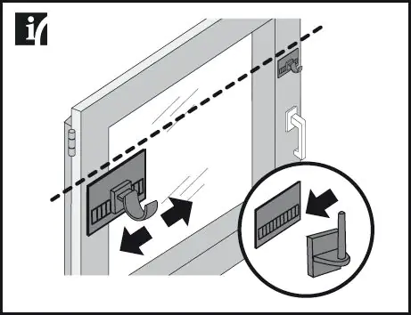 Gardinia Klebehaken Universal weiß-transparent, selbstklebend