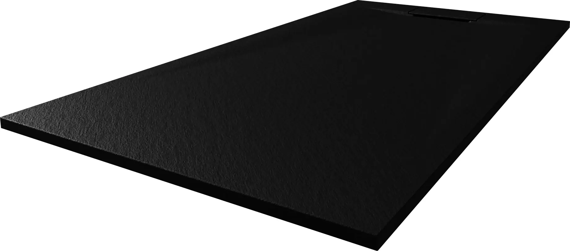 Breuer Duschwanne rechteck Lite Line Steinoptik anthrazitgrau 90 x 120 cm