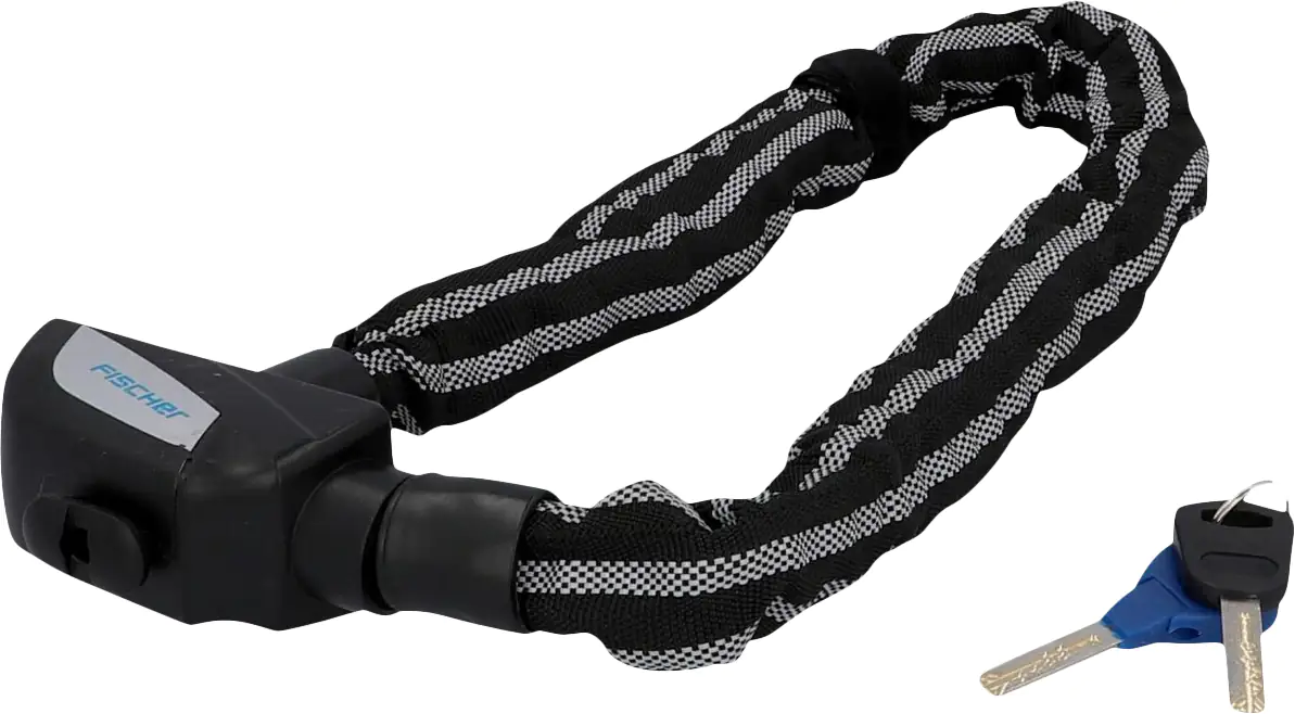 Fischer Kettenschloss Reflex Schlüssel L 800mm Ø 8mm