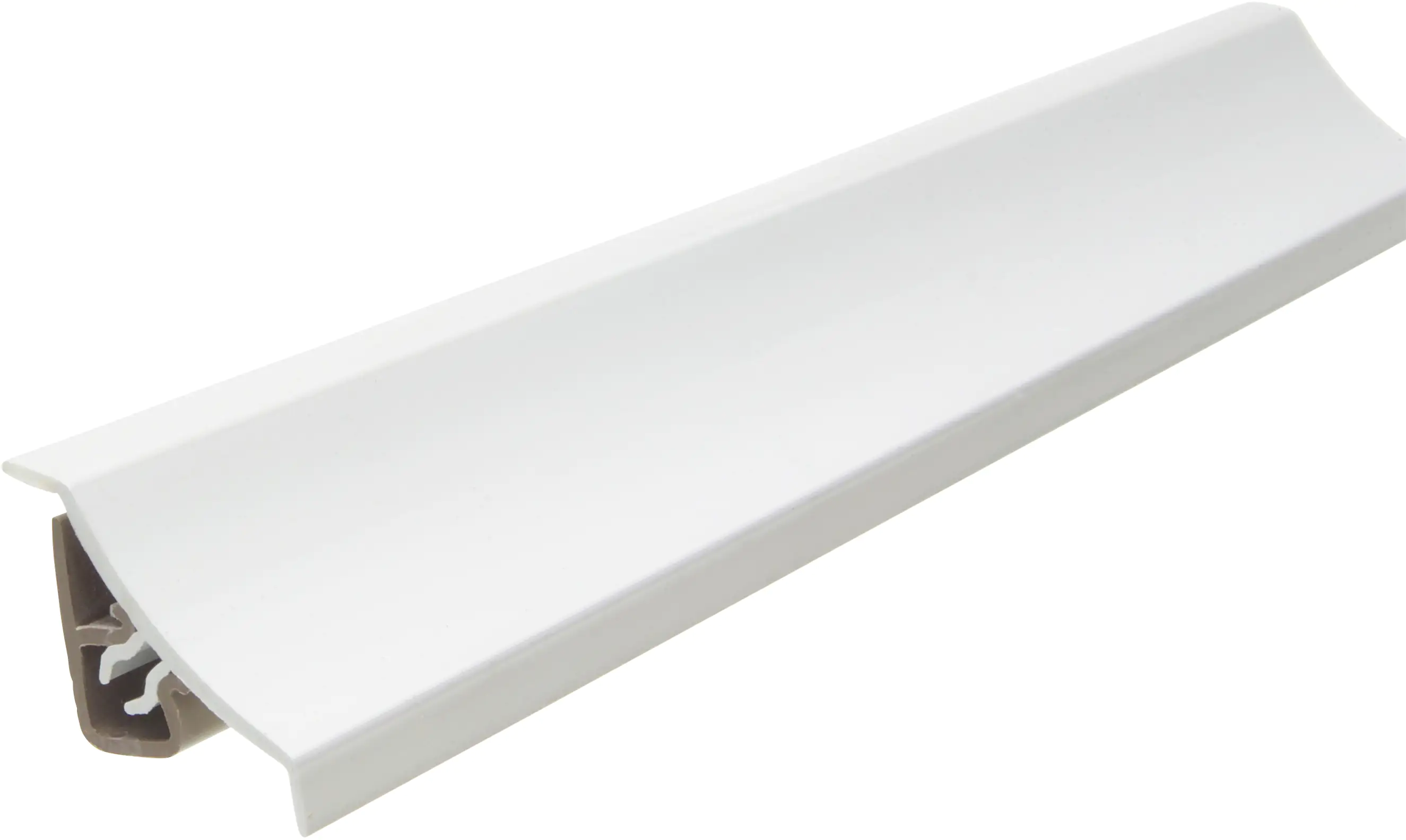 Primo Wandanschlussleiste 260 cm, 23 x 25 mm, weiß