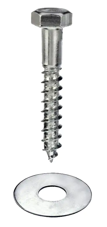 Connex Holzschrauben 10.0 x 40 mm Sechskant Sechskantkopf - 20 Stk.