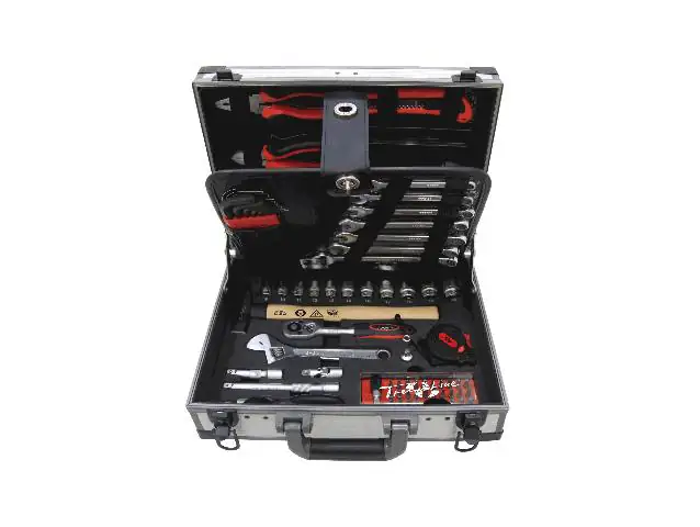 Primaster Werkzeugkoffer WK129 129-teilig 1/4" 1/2"