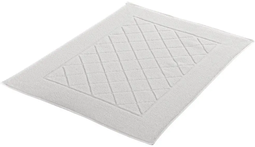 Kleine Wolke Frottiervorleger Bridge azur 50 x 70 cm