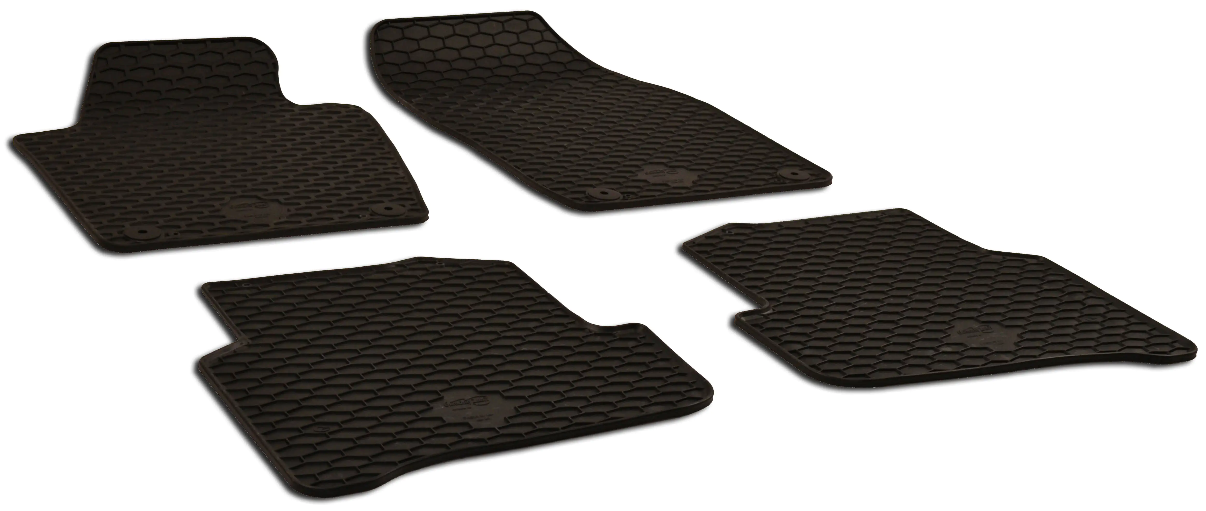 9001778507976_001 Walser Passform Fußmatten Gummi RubberLine für Skoda Fabia III 08/2014-Heute 4-teilig