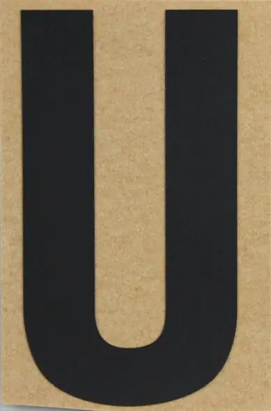 Conacord Klebebuchstabe 65 x 100 mm