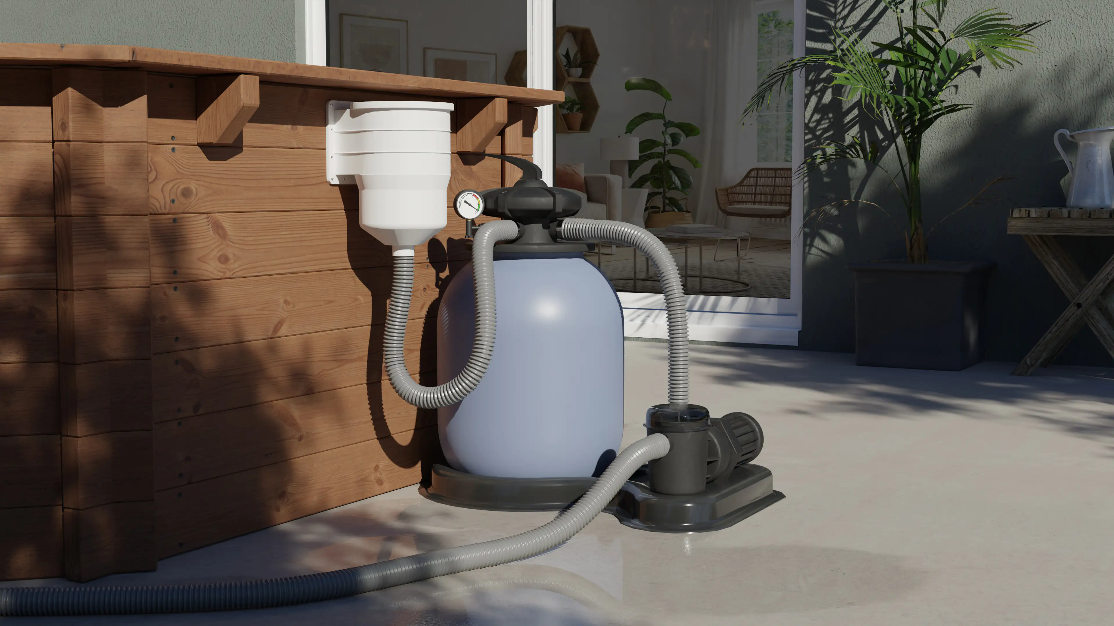 Gre Sandfilteranlage für Pools bis 65 m³