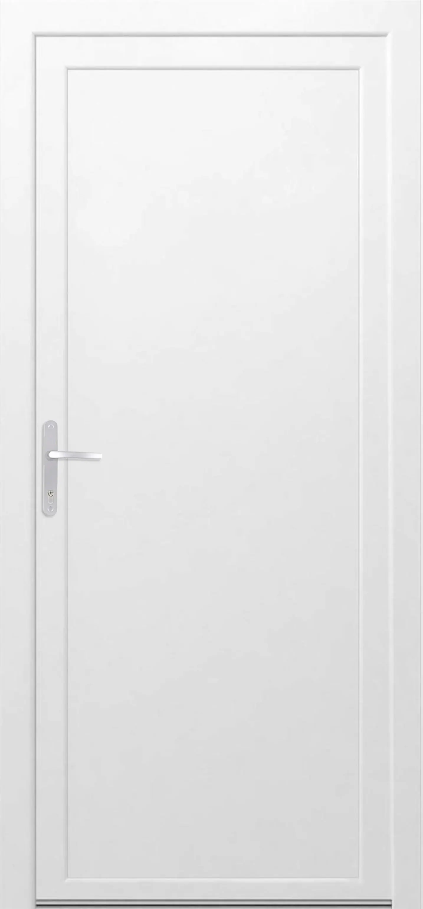 Panto Nebeneingangstür Kunststoff 500 88 x 198 cm DIN links weiß