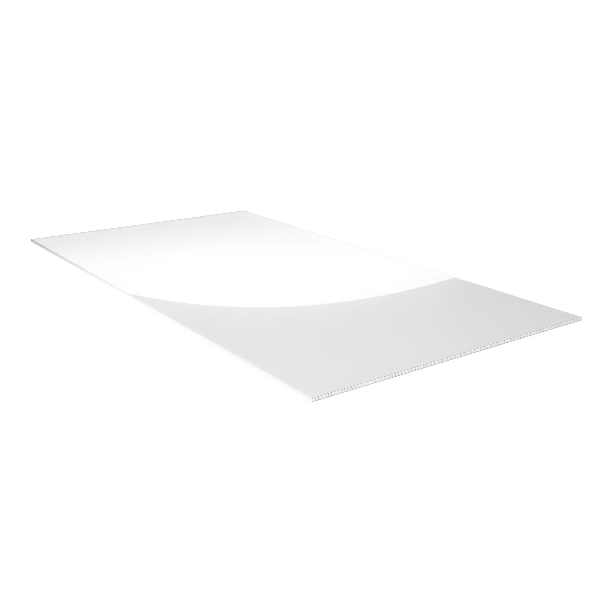 Salux Polycarbonat-Hohlkammerplatte 200 x 105 cm 10 mm klar