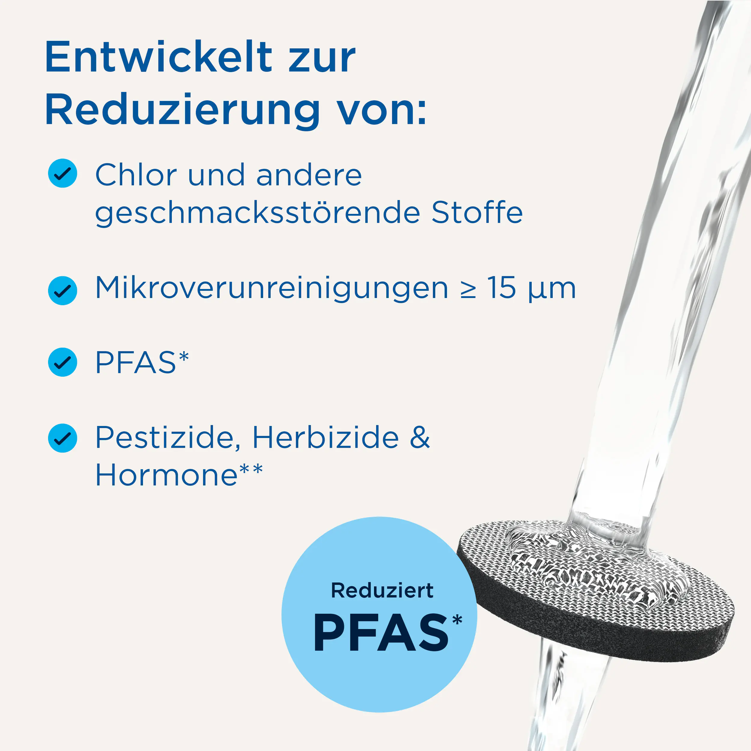 Brita Wasserfilterflasche Model Vital 600 ml apricot 