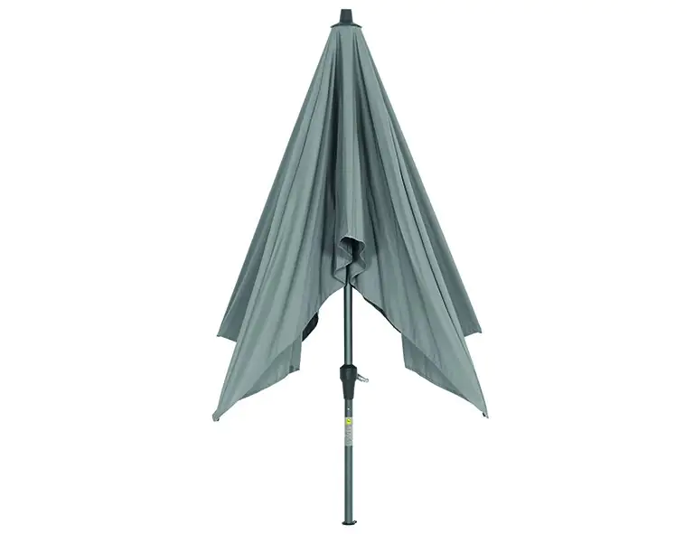 Siena Garden Mittelstockschirm Avio grau 300 x 200 cm Siena Garden Mittelstockschirm Avio grau 300 x 200 cm