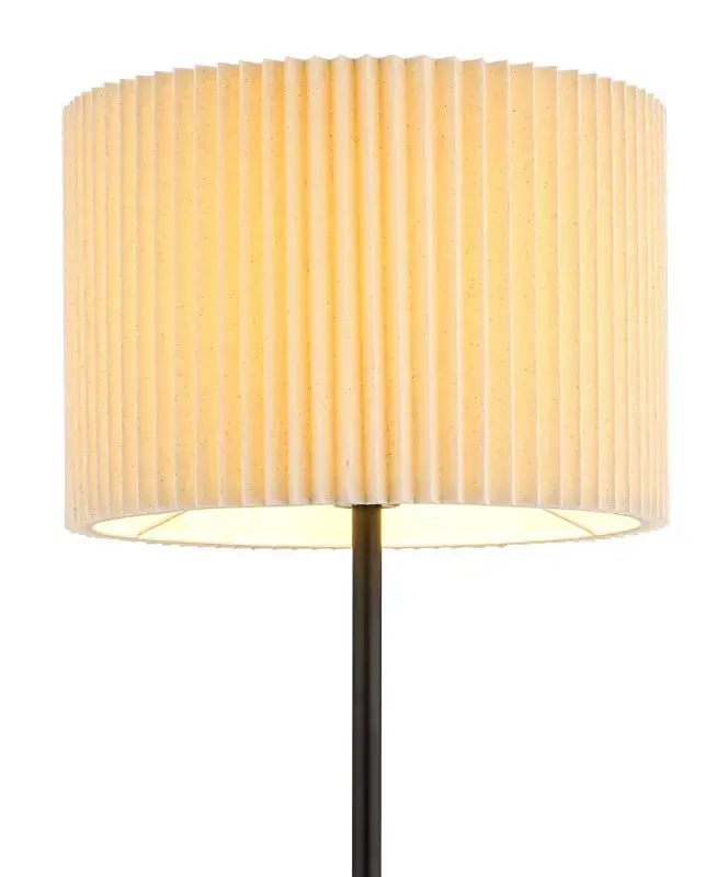 Globo Stehleuchte Page 152 cm schwarz matt