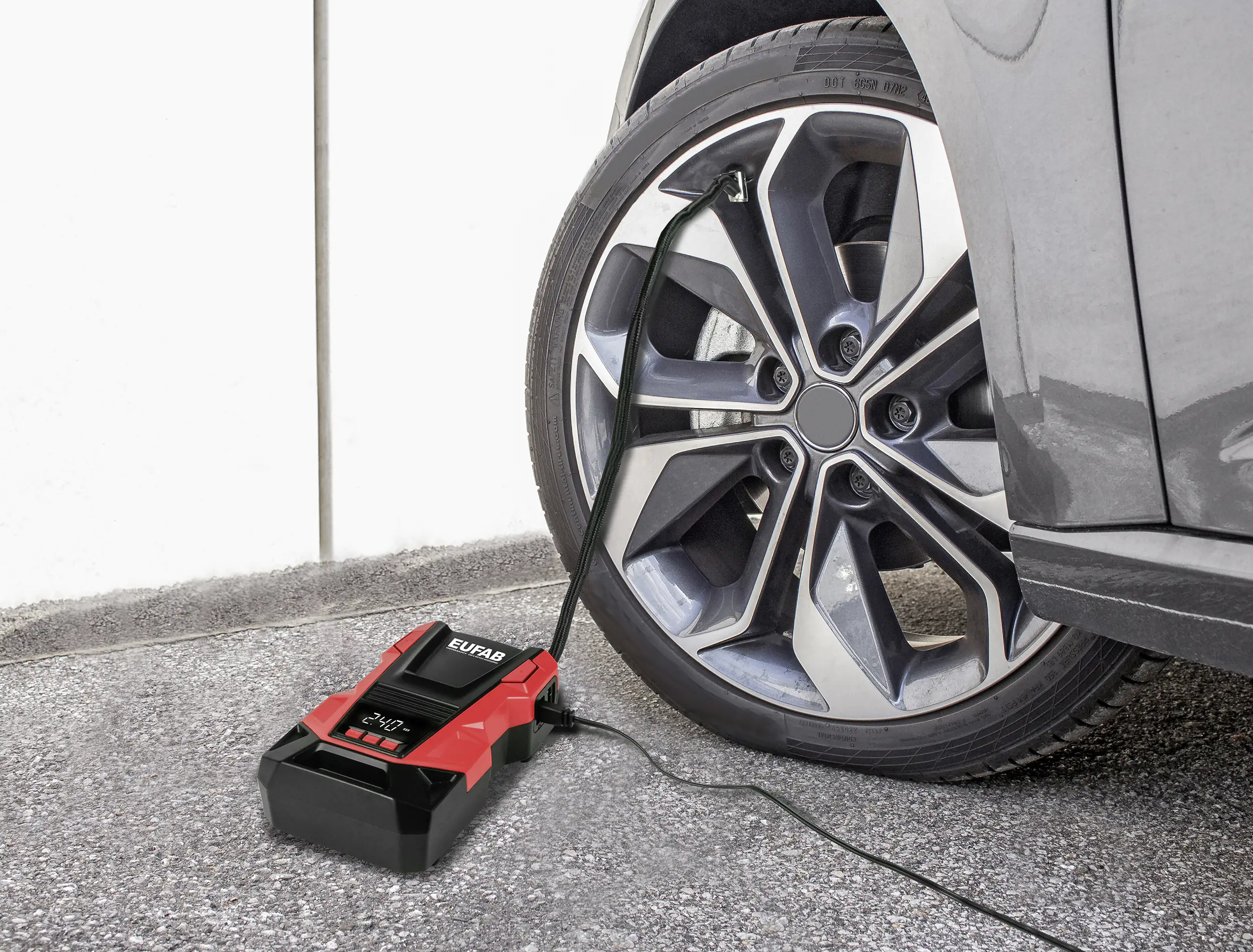 EUFAB Luftkompressor Dual Power12V/230V EUFAB Luftkompressor Dual Power12V/230V