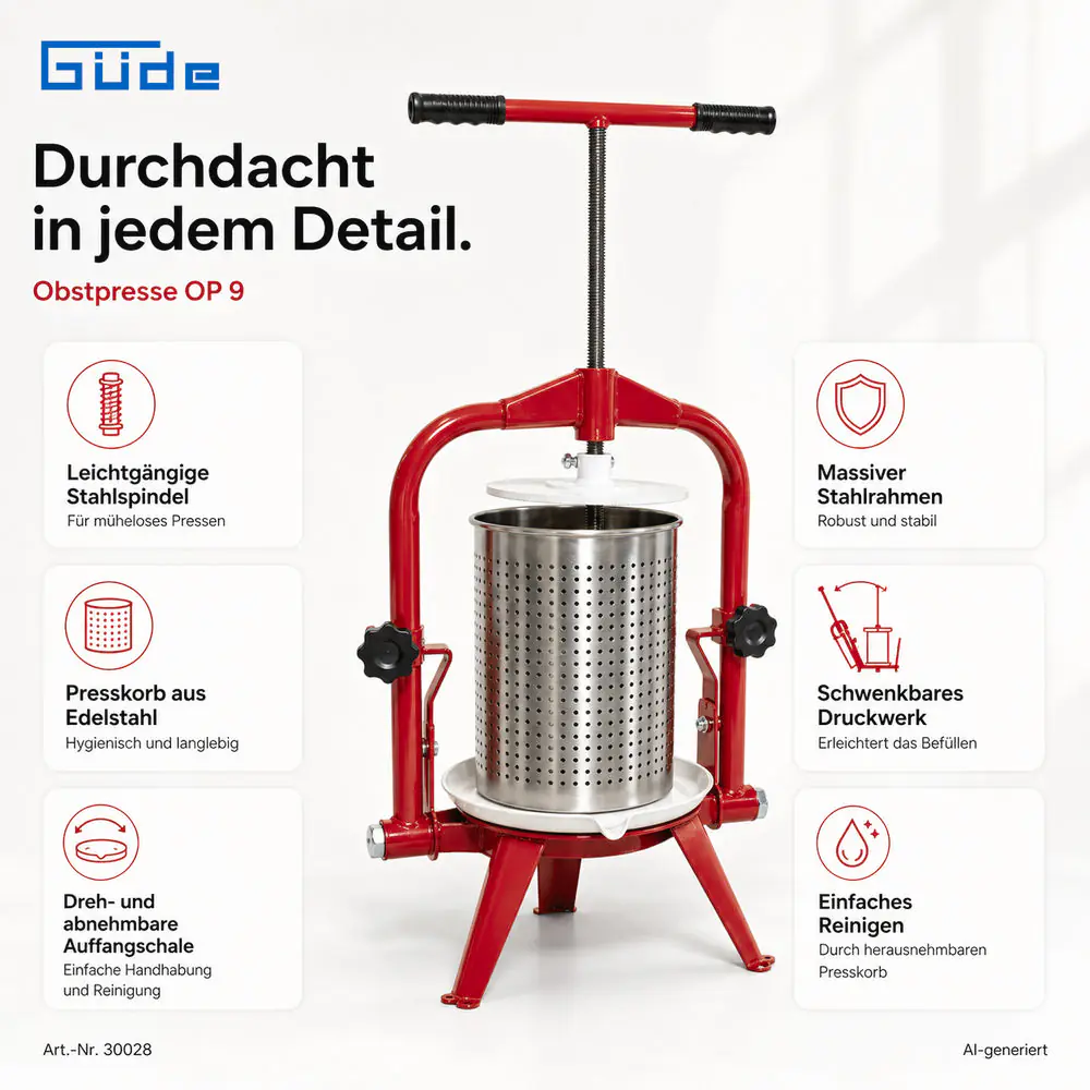 Güde Obstpresse OP 9