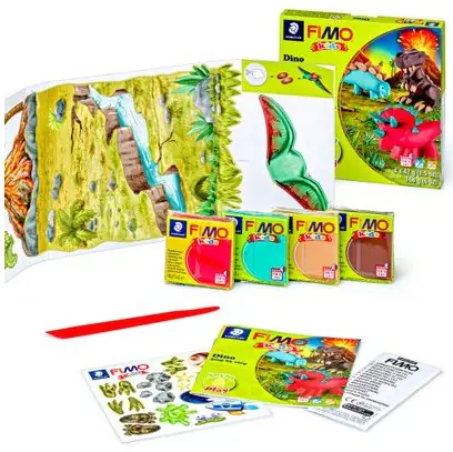 Fimo Modelliermasse kids form & play Dino