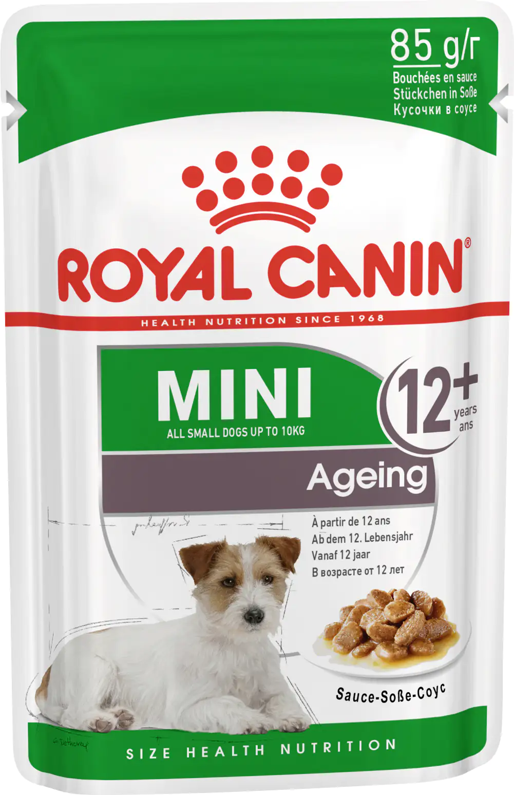 Royal Canin Hundefutter Mini Ageing 12+ in Soße 85 g