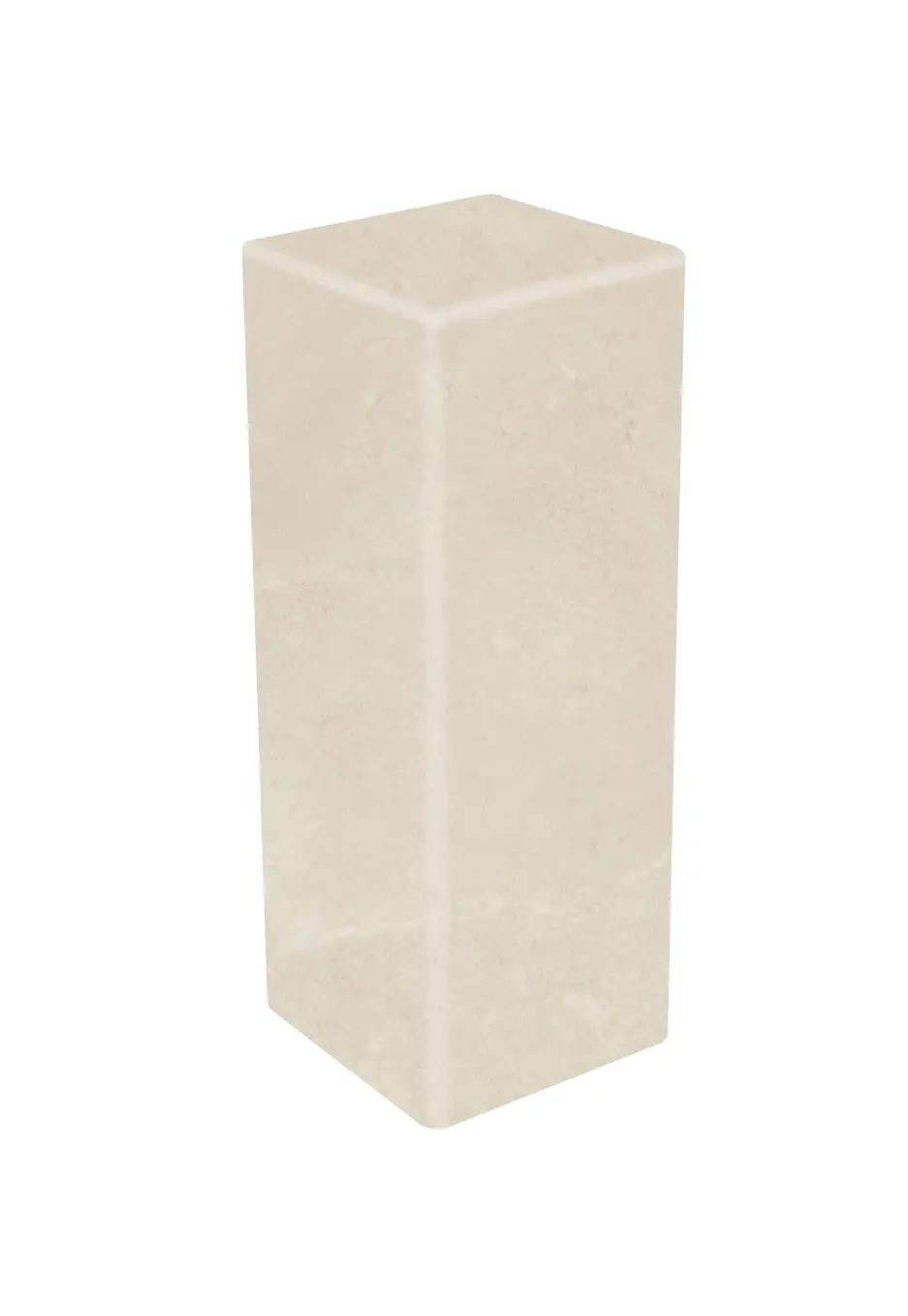 Neuhofer Außenecke für Fußleisten SF422 16,5 x 60 mm Fliese Modern Travertin 2 Stück