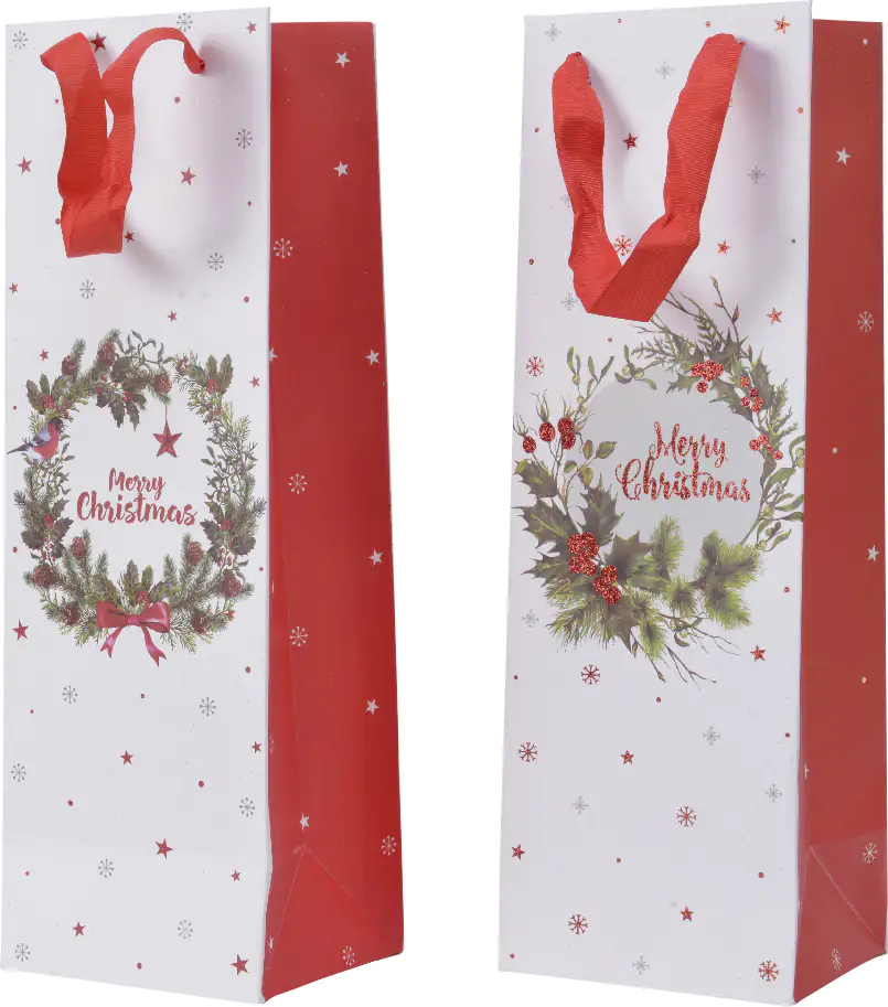 Kaemingk Geschenktasche aus Papier 10x12x36 cm