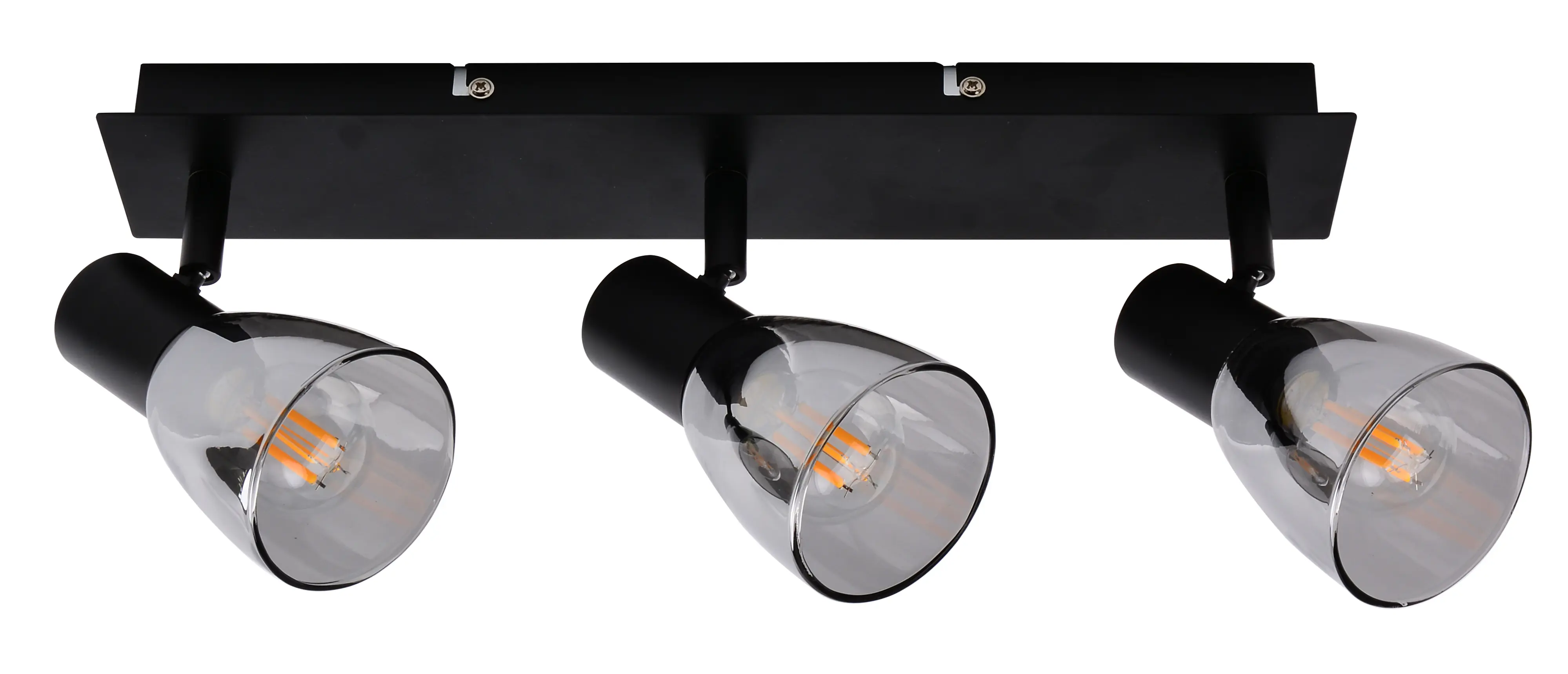 Primaster Deckenstrahler 3er LED Spot Miami E14 38 x 12,5 cm schwarz Primaster Deckenstrahler 3er LED Spot Miami E14 38 x 12,5 cm schwarz