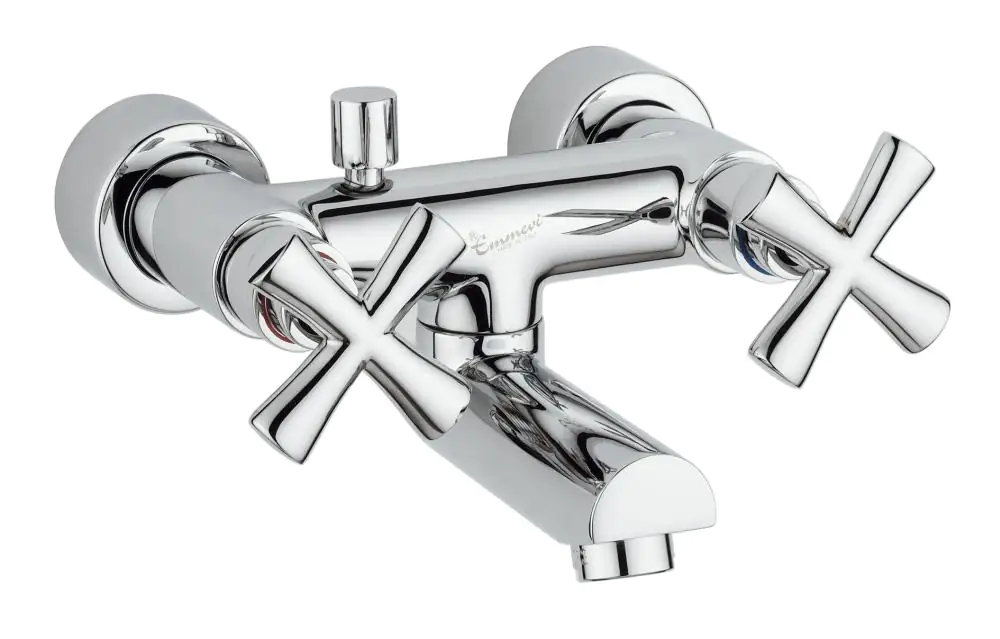 Emmevi Badewannenarmatur Spirit verchromt