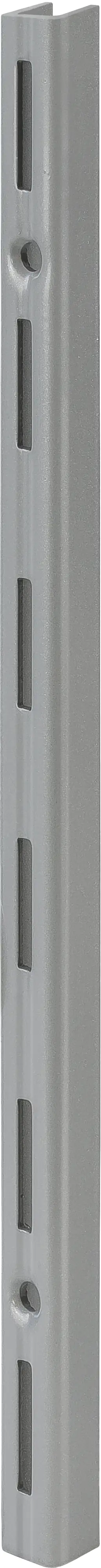 TrendLine Wandschiene 1-reihig grau 200 x 1,5 cm TrendLine Wandschiene 1-reihig grau 200 x 1,5 cm