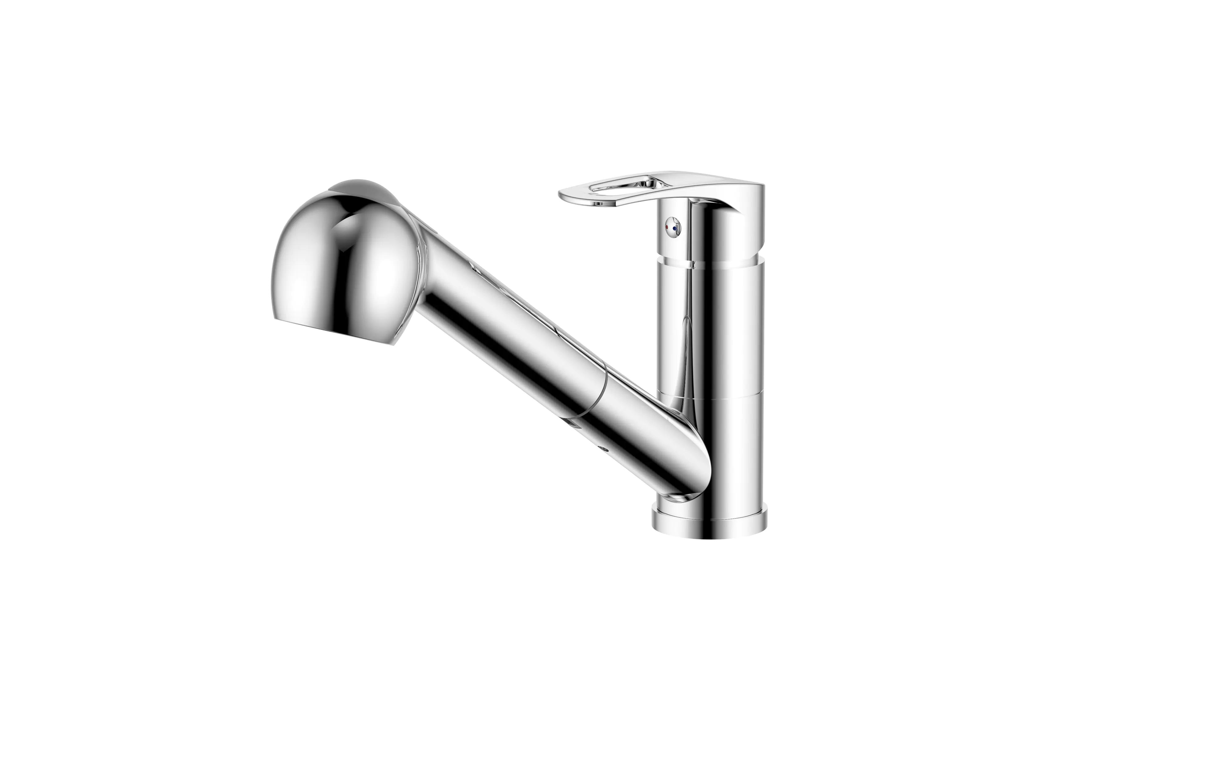 Primaster Küchenarmatur mit herausziehbarer Brause Lille verchromt