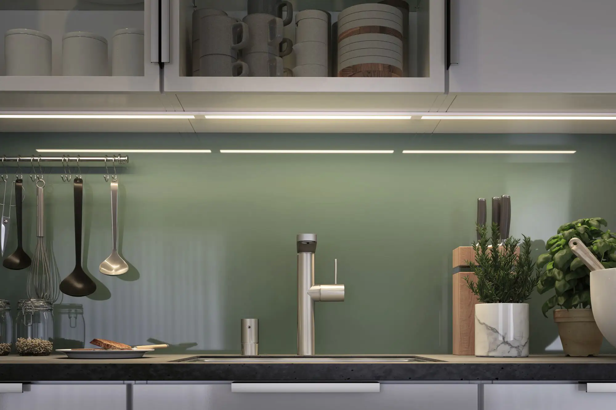 Paulmann Clever Connect Linienverbinder weiß matt 