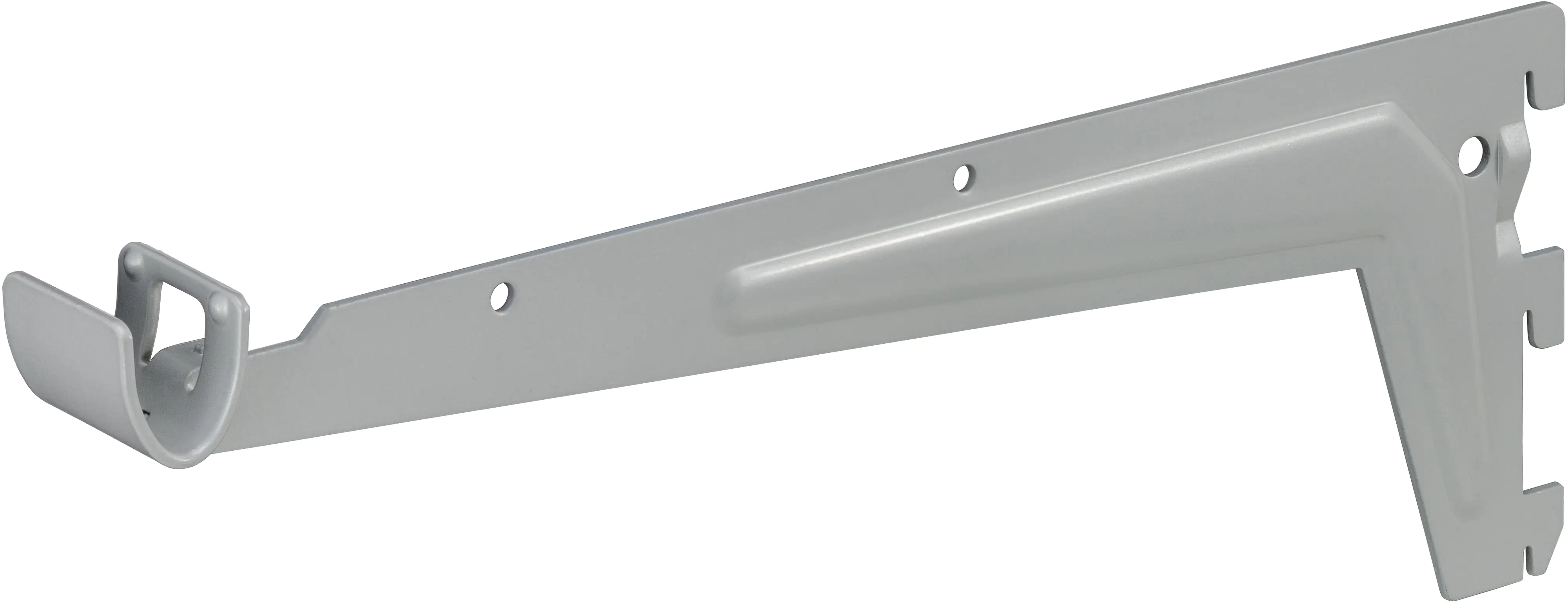 TrendLine Träger für Kleiderstangen grau 33 x 3,6 cm TrendLine Träger für Kleiderstangen grau 33 x 3,6 cm