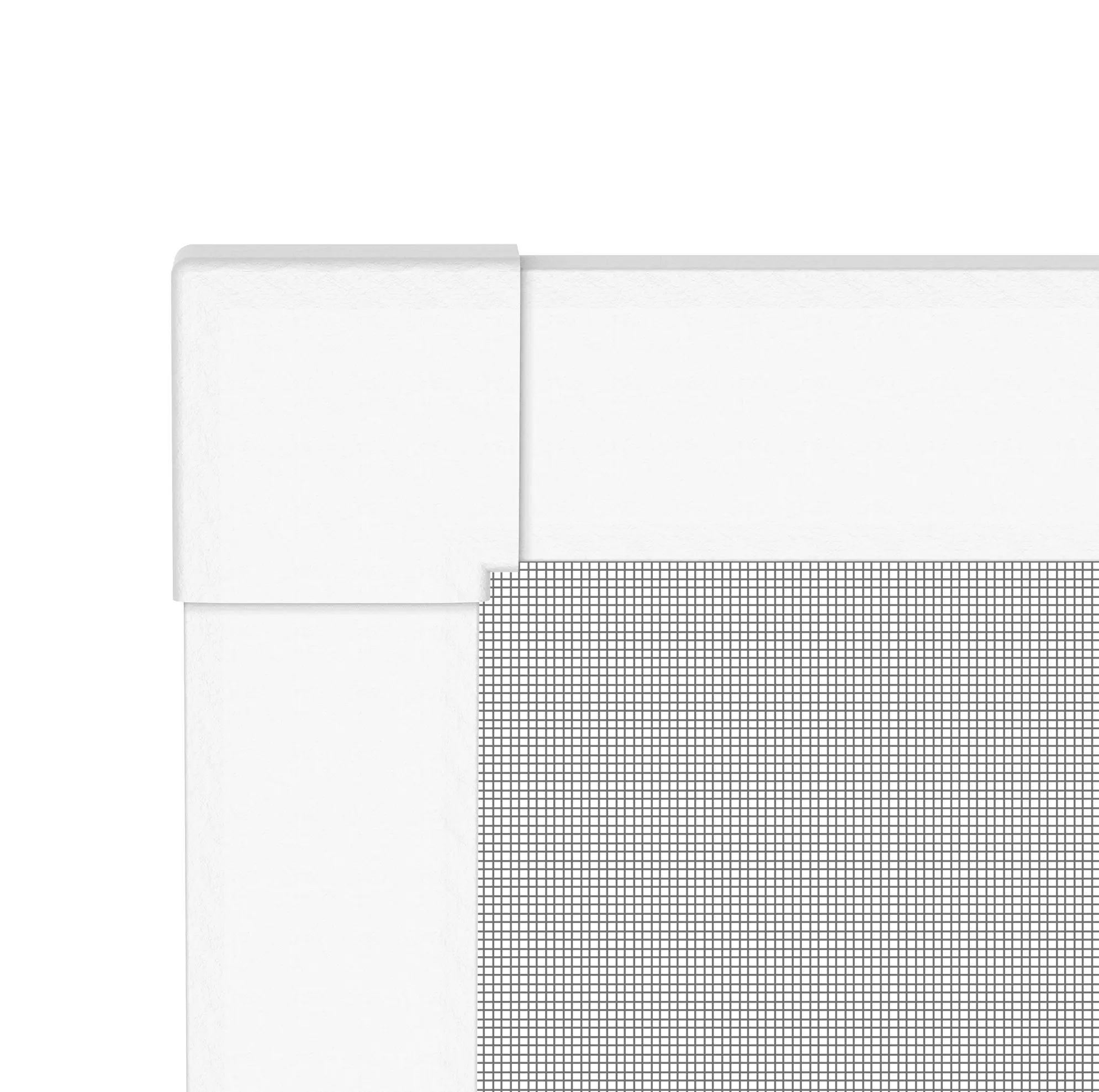 Primaster Fliegenschutz-Fenster slim 120 x 150 weiß