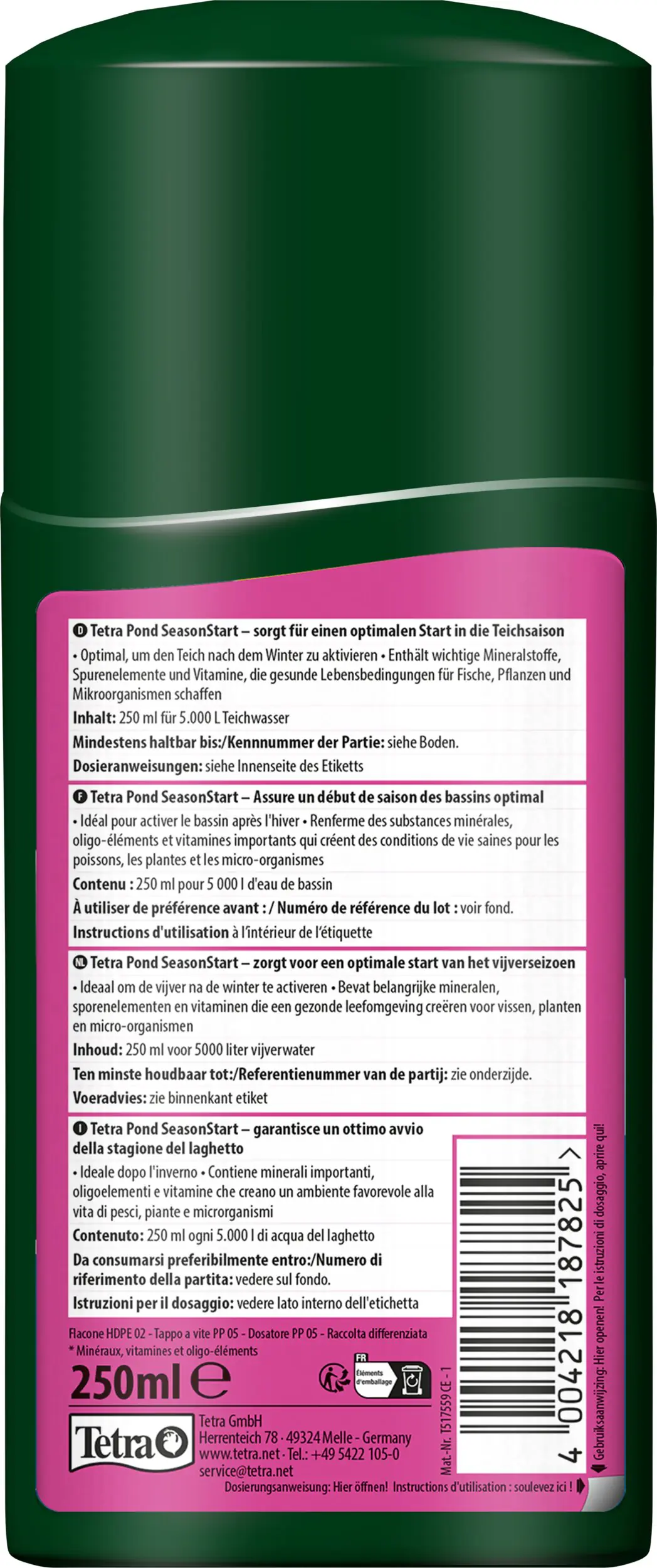 Tetra Pond Season Start 250 ml