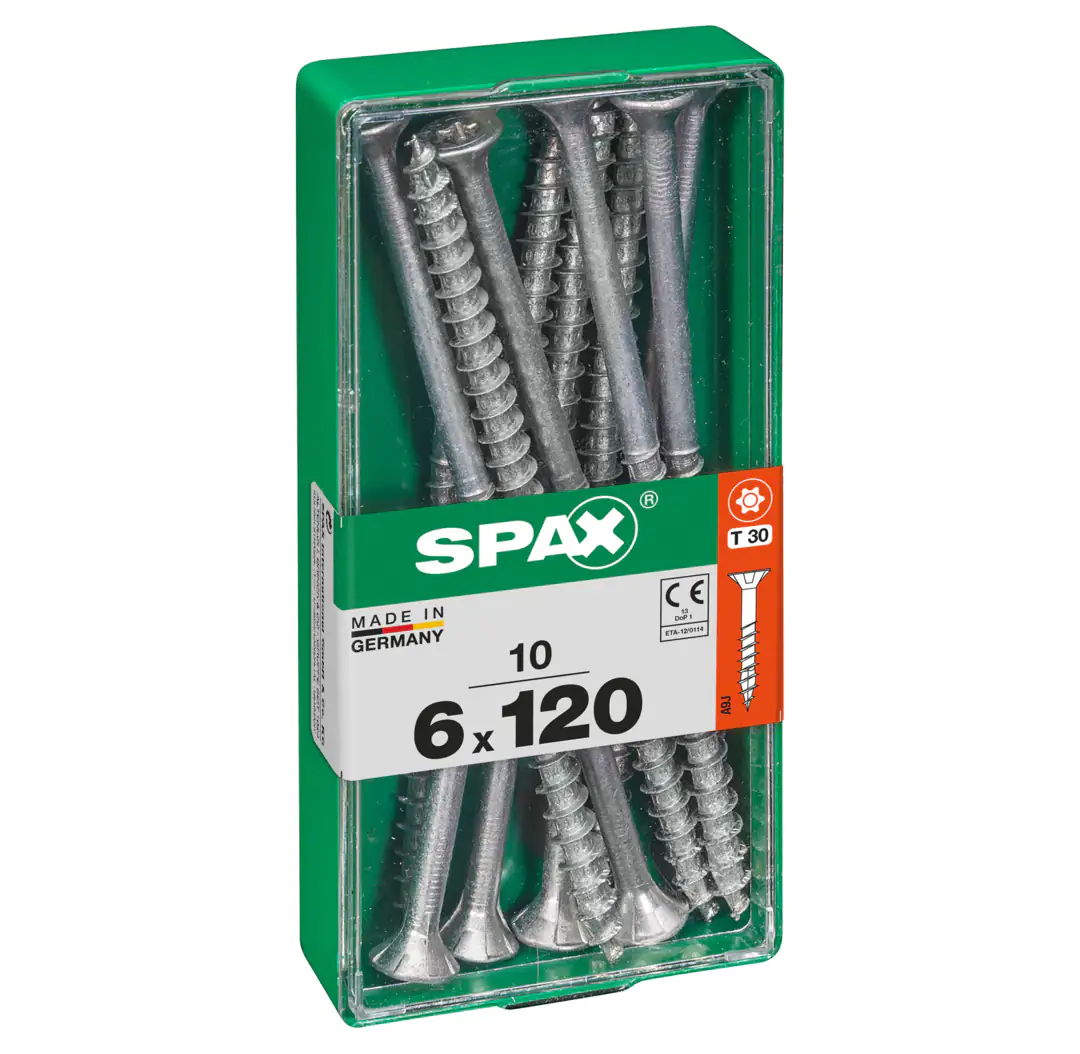 Spax Universalschrauben 6.0 x 120 mm TX 30 - 10 Stk.