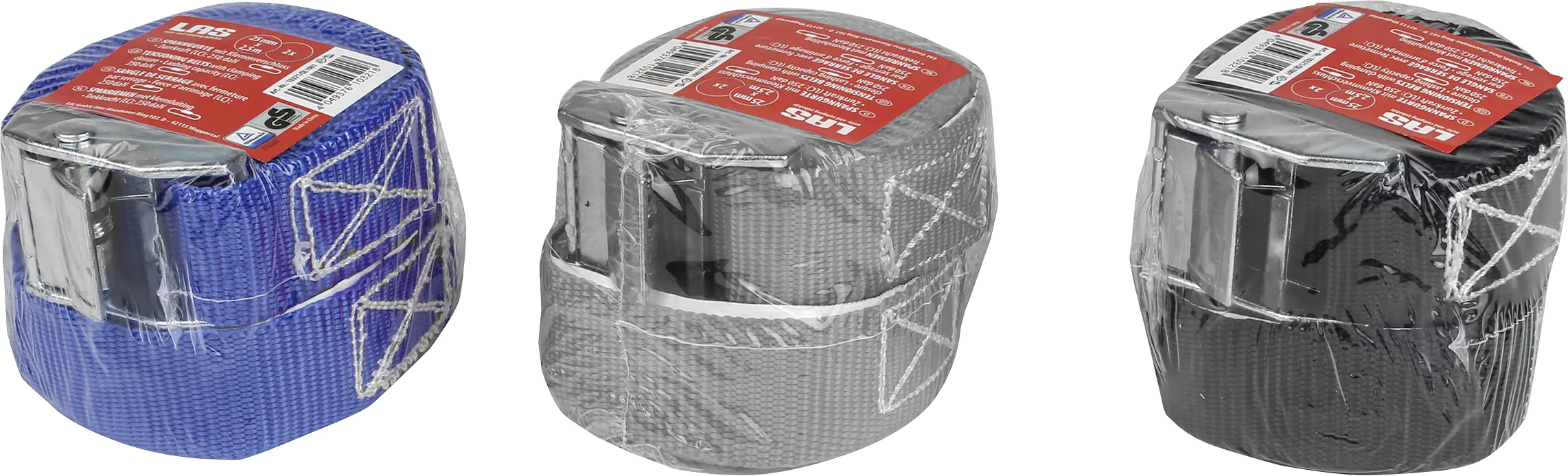 LAS Spanngurt mit Klemmverschluss 2,5m