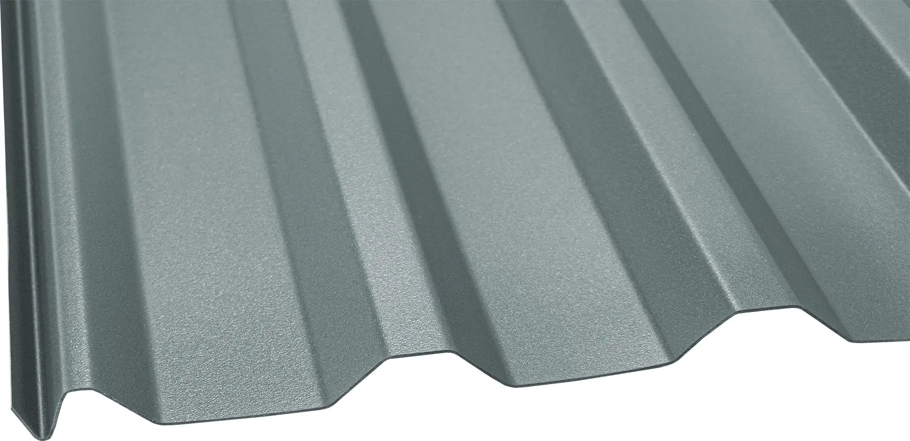 PVC-Wellenplatte 200 x 90 cm 1,4 mm schwarz