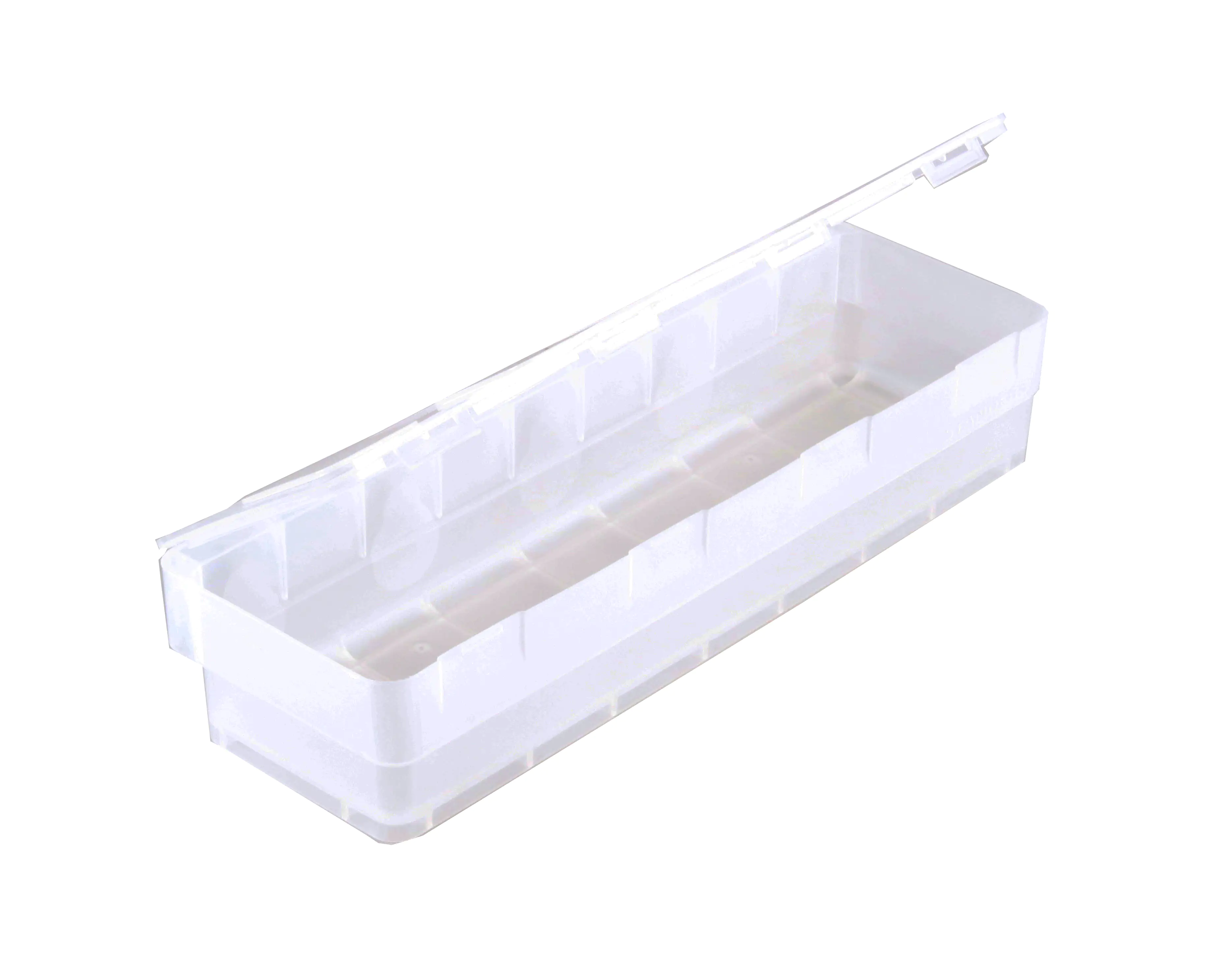 Allit Klappdeckelbox stapelbar EuroPlus Box D 2 transparent PP