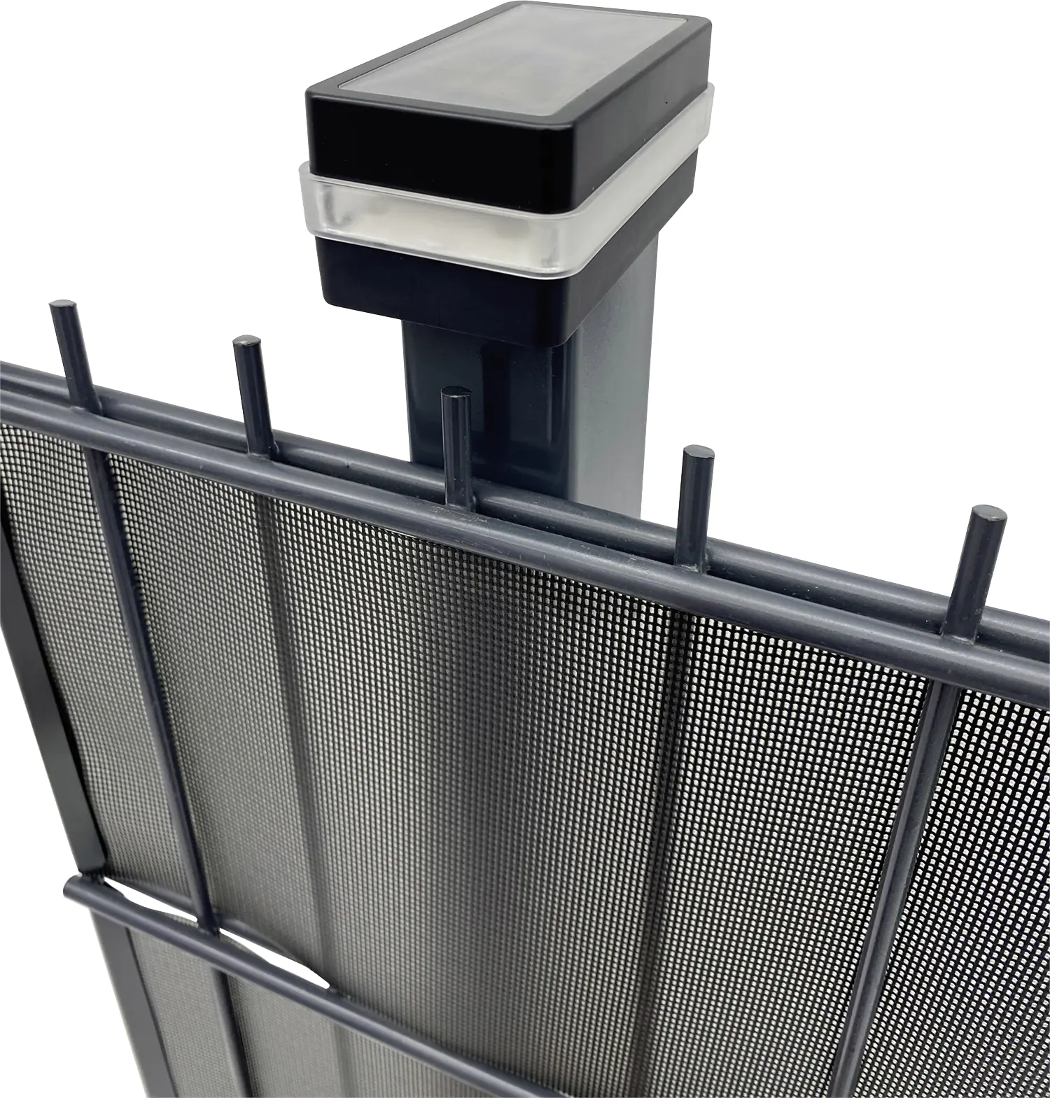 KAPPA LED Solar- Pfostenkappe 60/40 mm rot