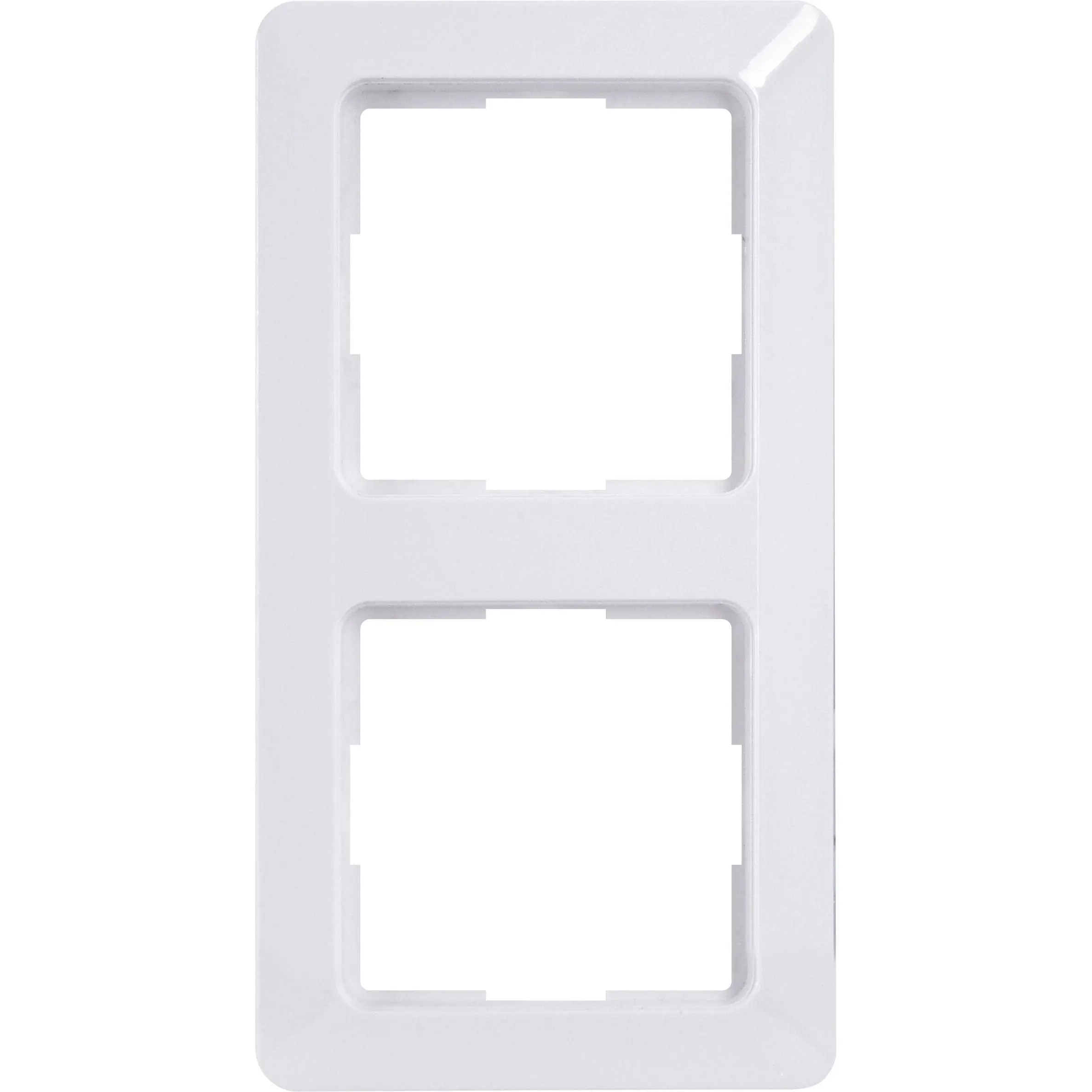 Kopp Abdeckrahmen 2-fach Serie Milano Unterputz arktisweiß 305702062 Kopp Abdeckrahmen 2-fach Serie Milano Unterputz arktisweiß 305702062