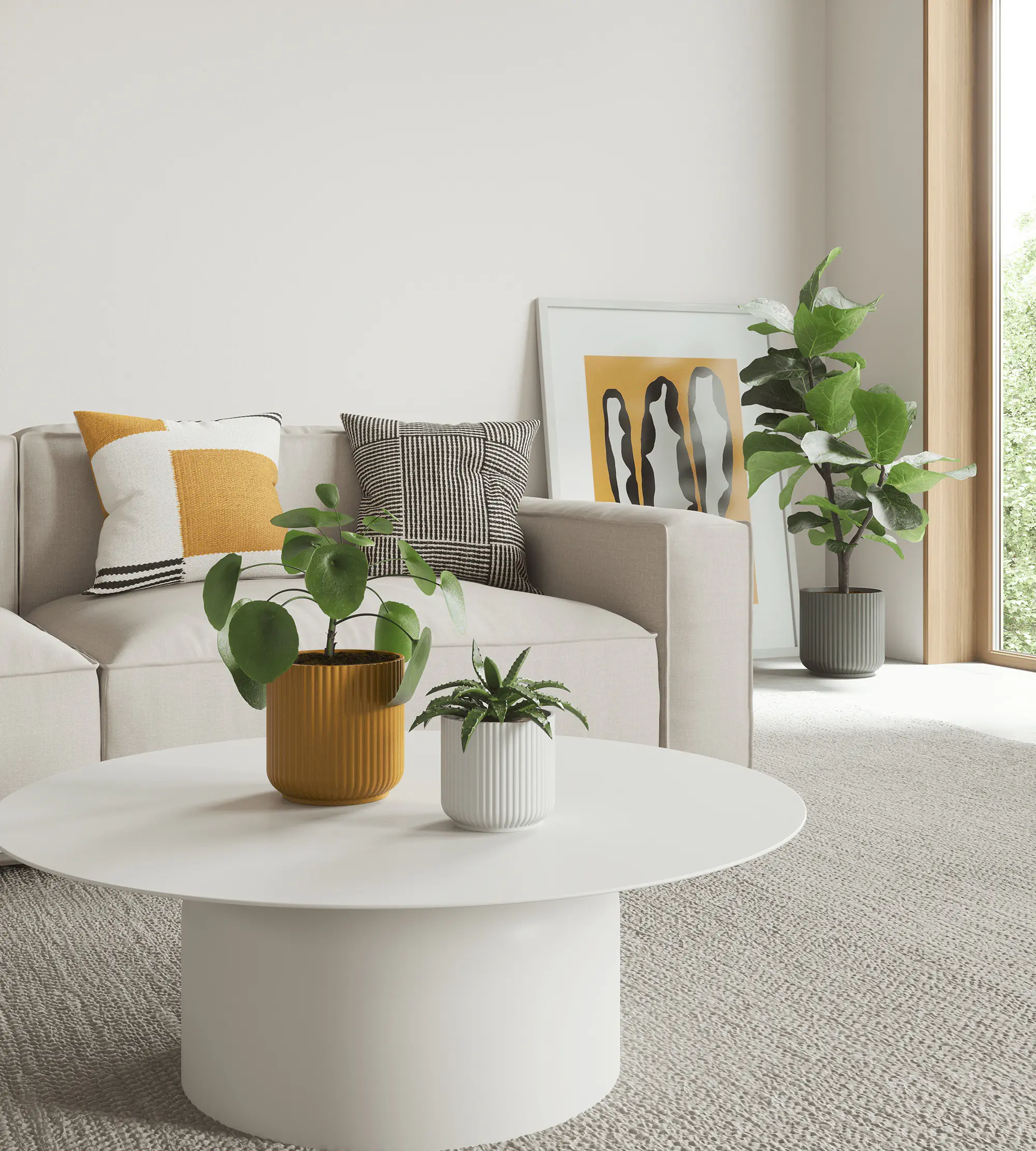 Artevasi Übertopf Luna Keramik blau matt Ø 12 x 11 cm 