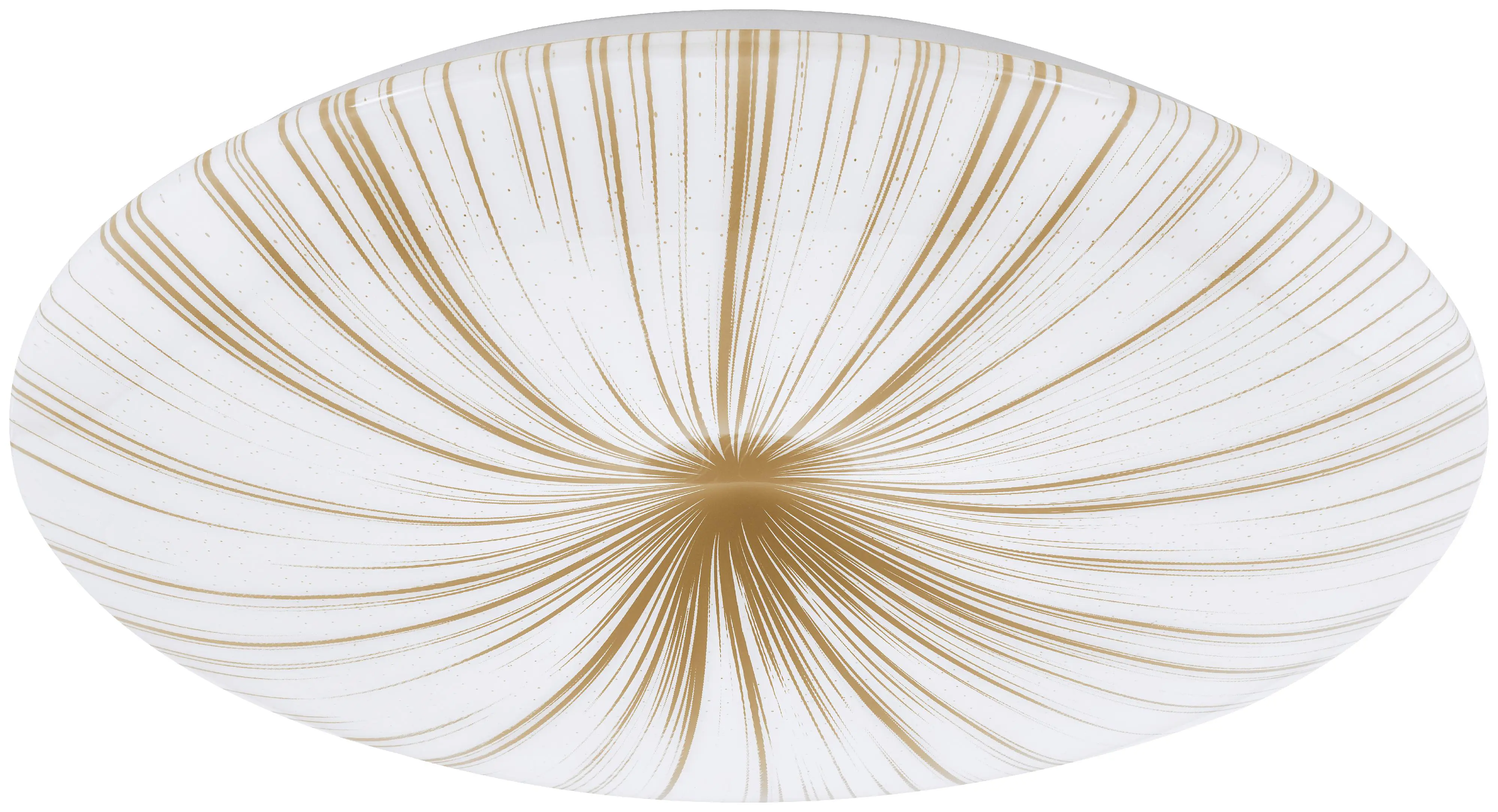 Eglo LED Deckenleuchte Nieves 1 weiß gold Ø 51 cm