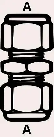 Cornat Klemmring Verschraubung Ø 18 mm