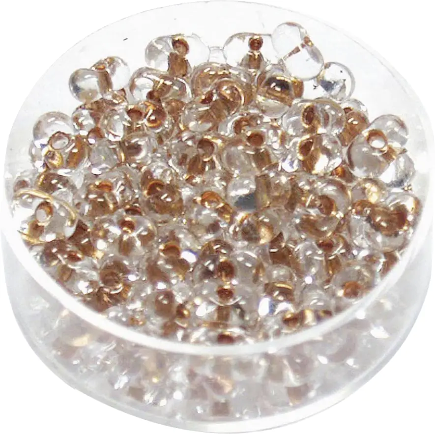 Glorex Farfalle 6,5 mm 17 g, kristall kupfer