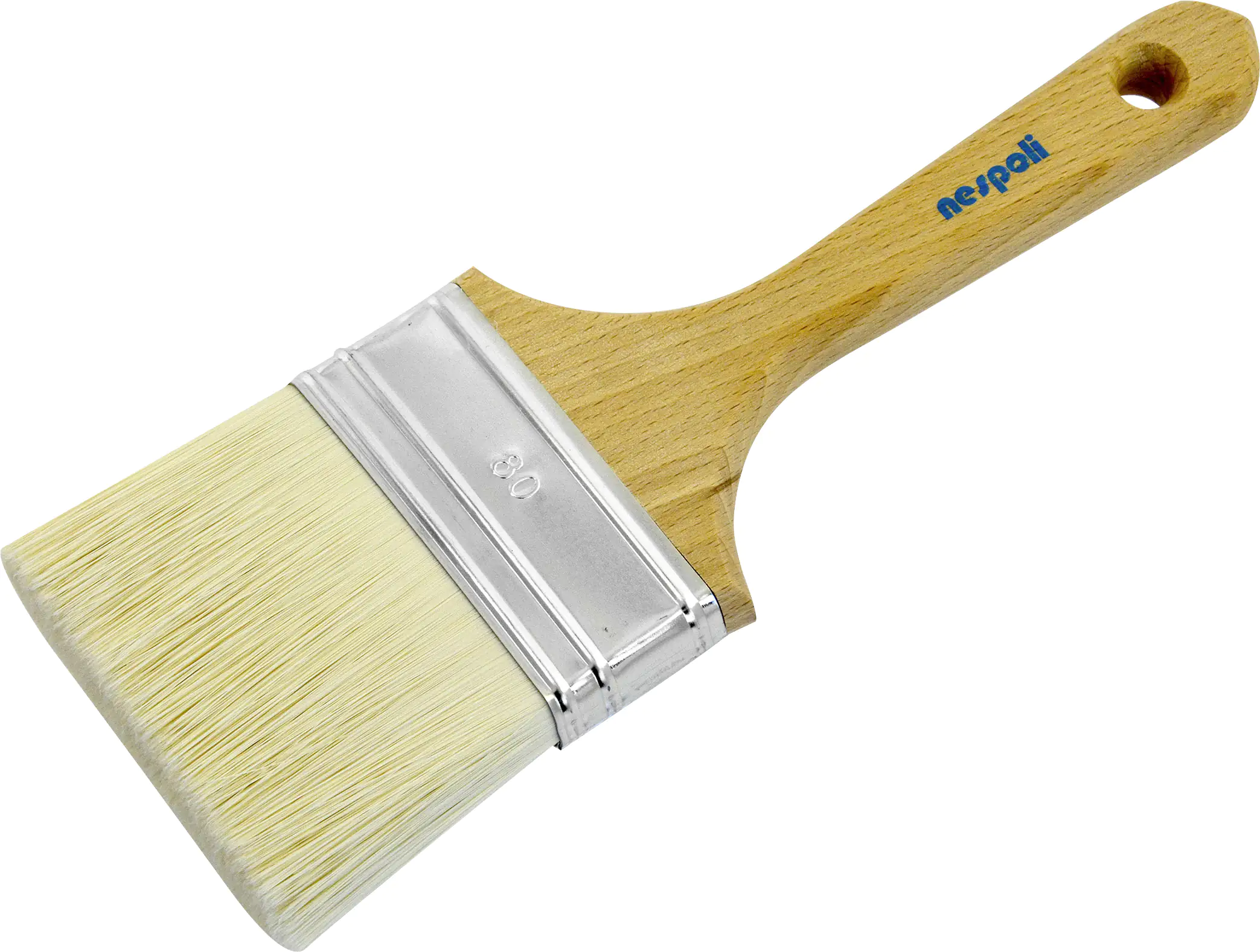 Nespoli FillPro Flachpinsel alle Lacke 6. Stärke, 80 mm