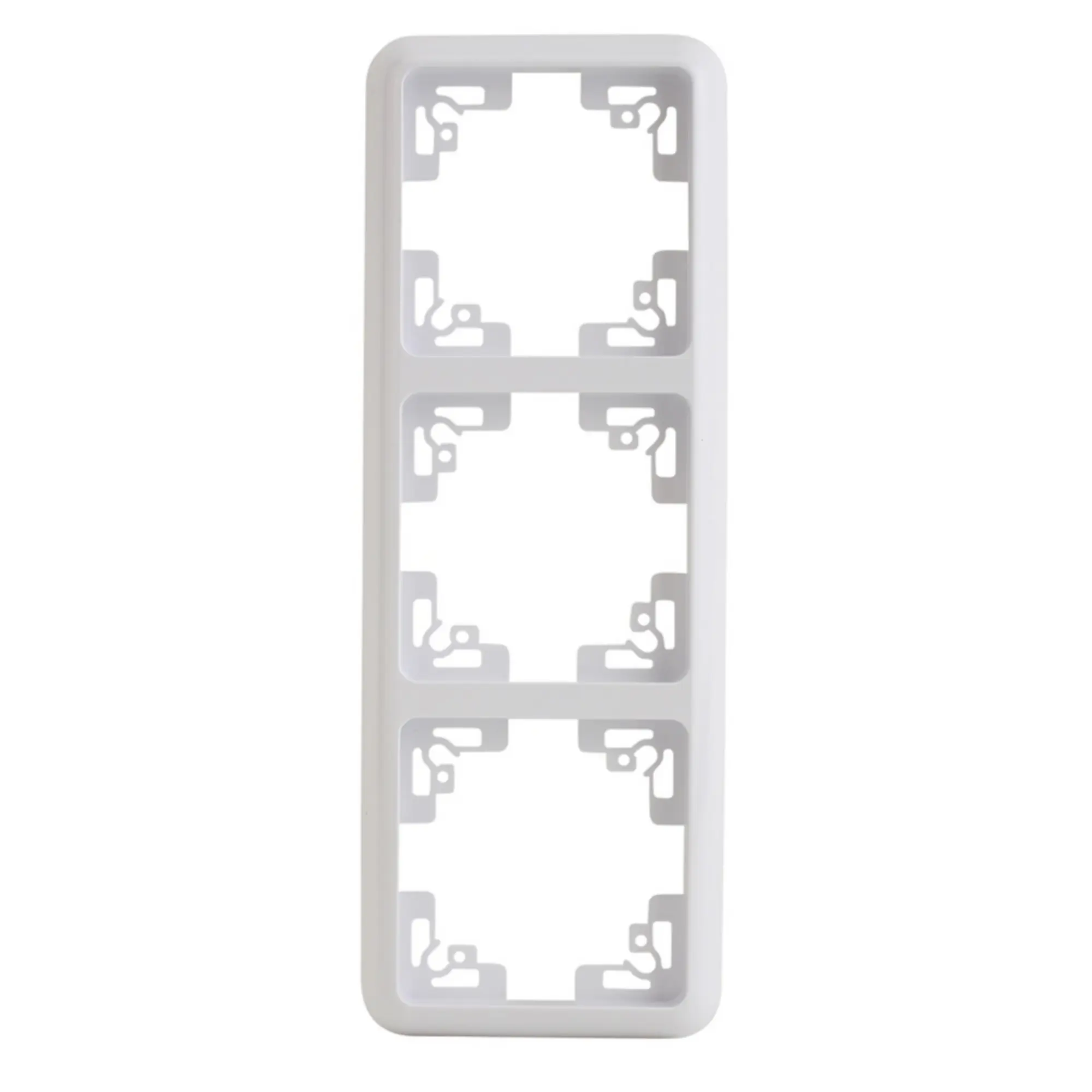 Unitec Abdeckrahmen Montreal 3-fach S502 ultraweiß Unitec Abdeckrahmen Montreal 3-fach S502 ultraweiß