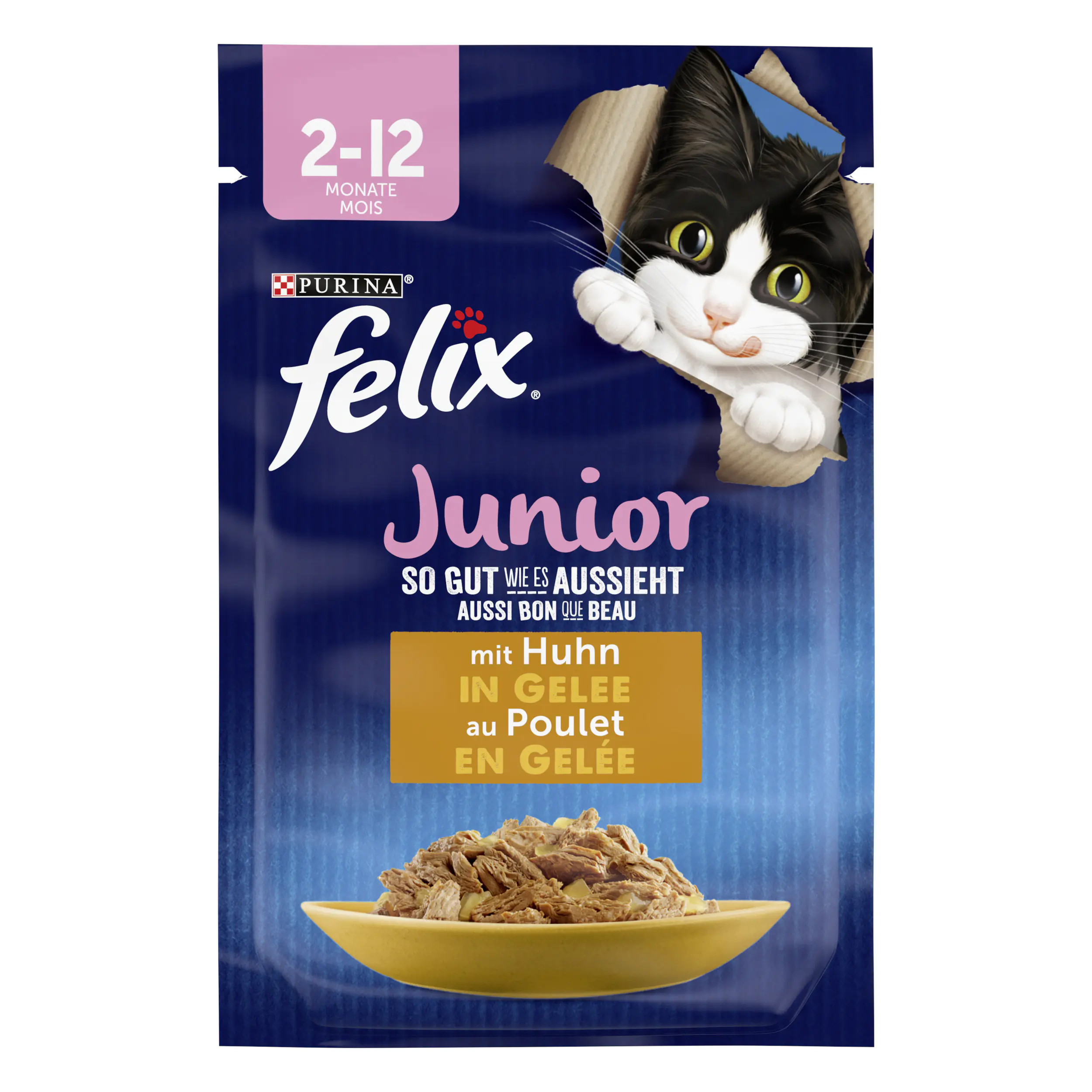 Felix So gut wie es aussieht in Gelee Junior 85 g