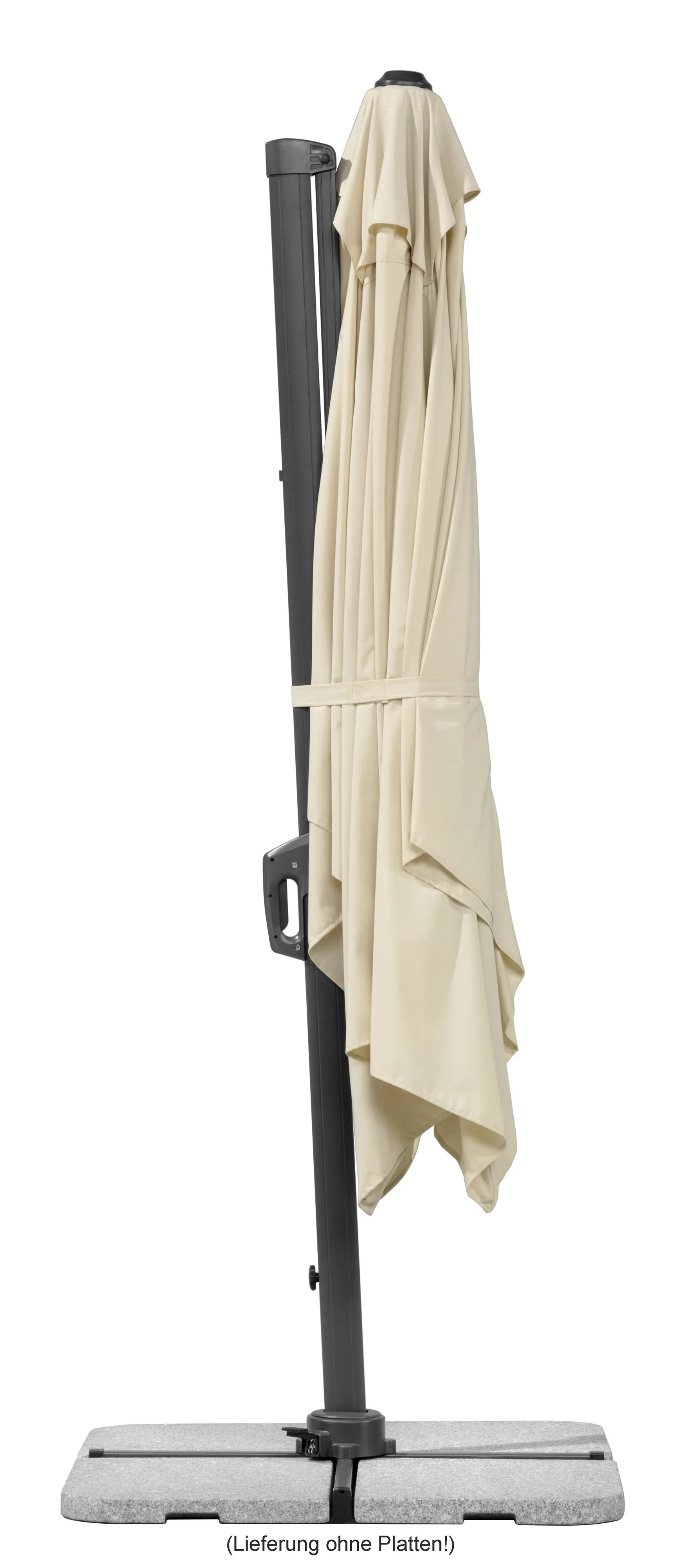 Schneider Ampelschirm Rhodos Twist natur 350 x 260 cm Schneider Ampelschirm Rhodos Twist natur 350 x 260 cm