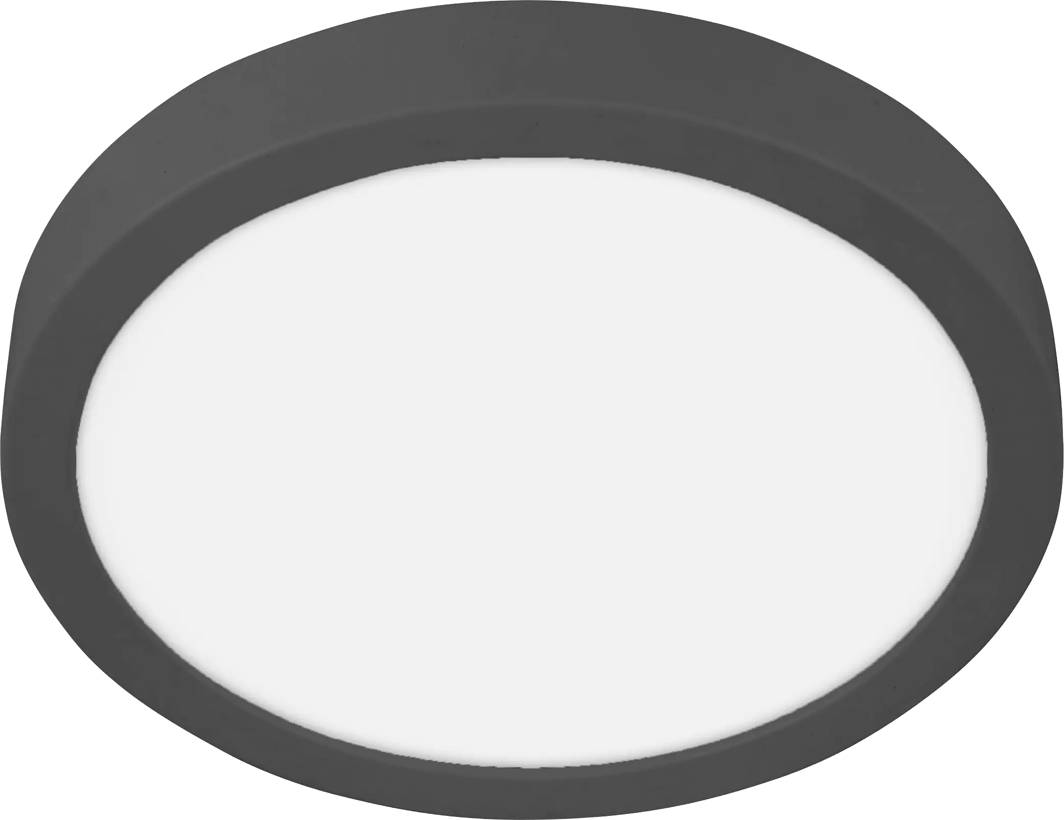 Eglo LED Außen-Aufbauleuchte Fueva 5 schwarz Ø 28,5 cm neutralweiß