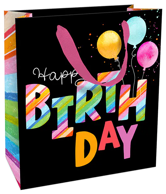Braun & Company Geschenktasche Birthday 18 x 21 x 8 cm