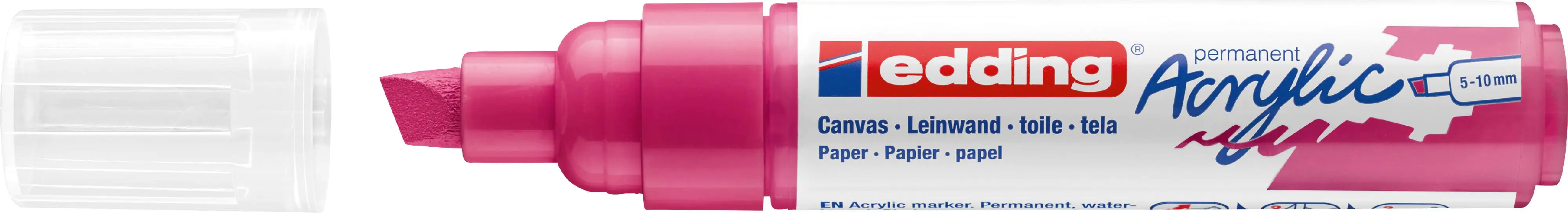 edding 5000 Acrylmarker breit telemagenta 5 - 10 mm