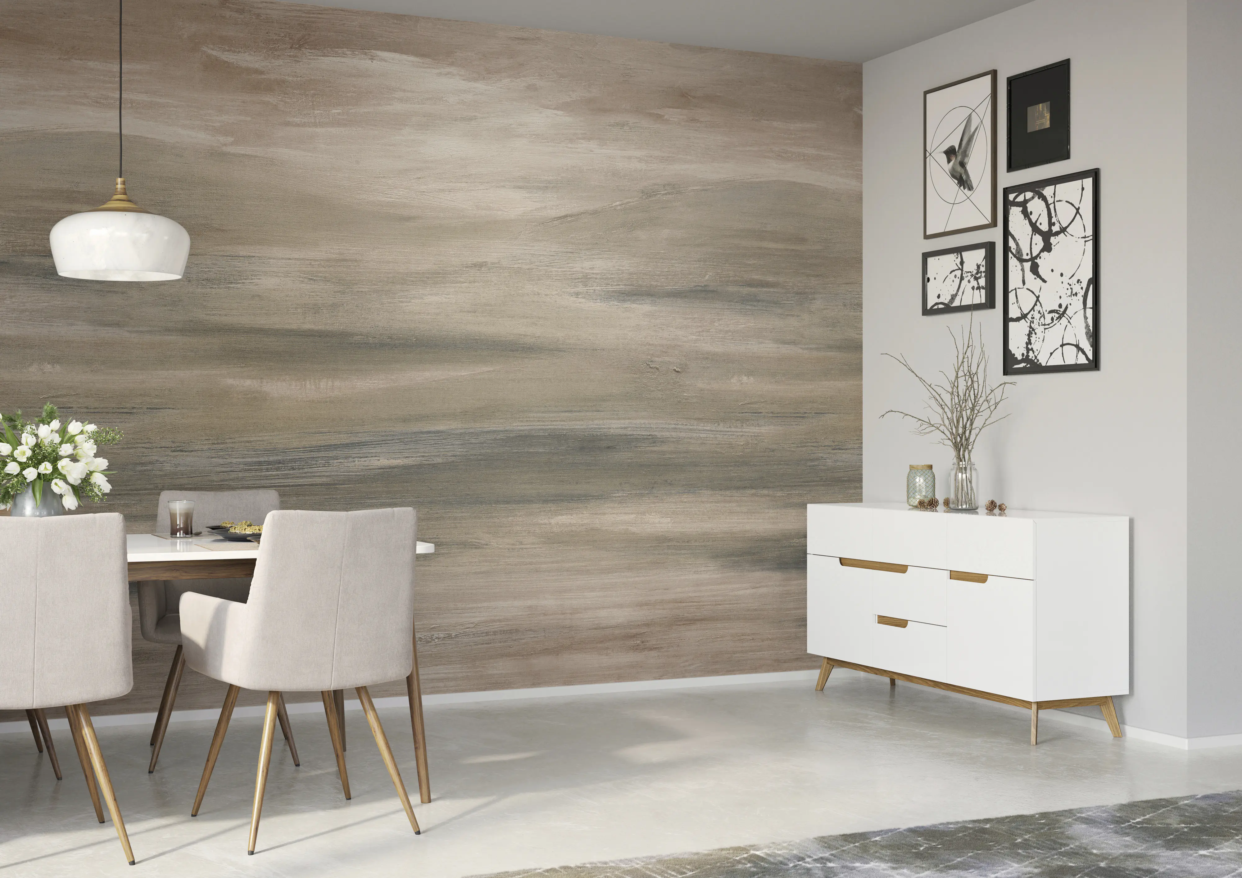 Rasch Vlies Fototapete 363562 Braun-Mittelbraun Muster & Motive 3 m x 3,18 m