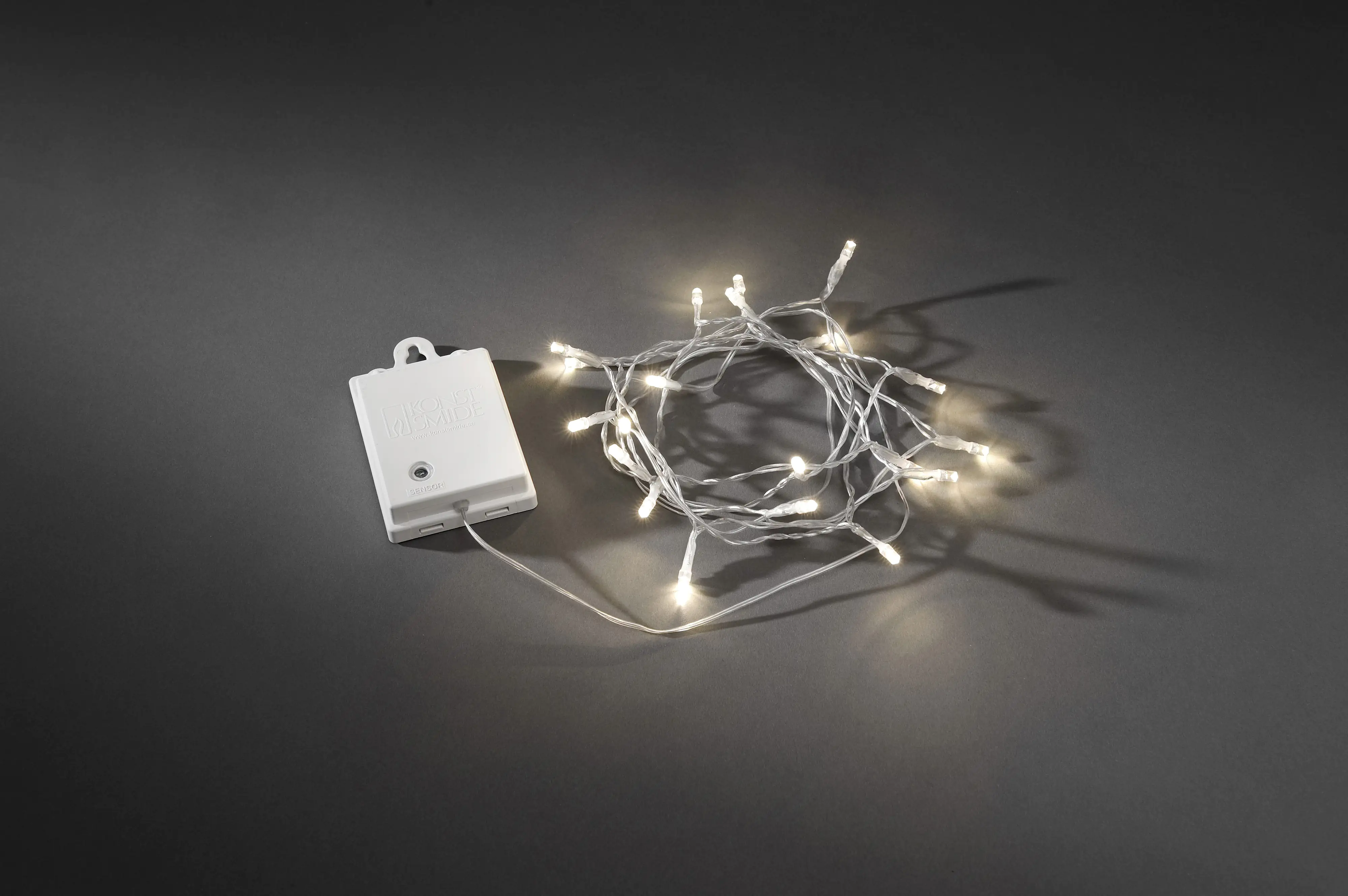 Konstsmide LED Lichterkette 20 LED für Außen 20 LED warmweiß