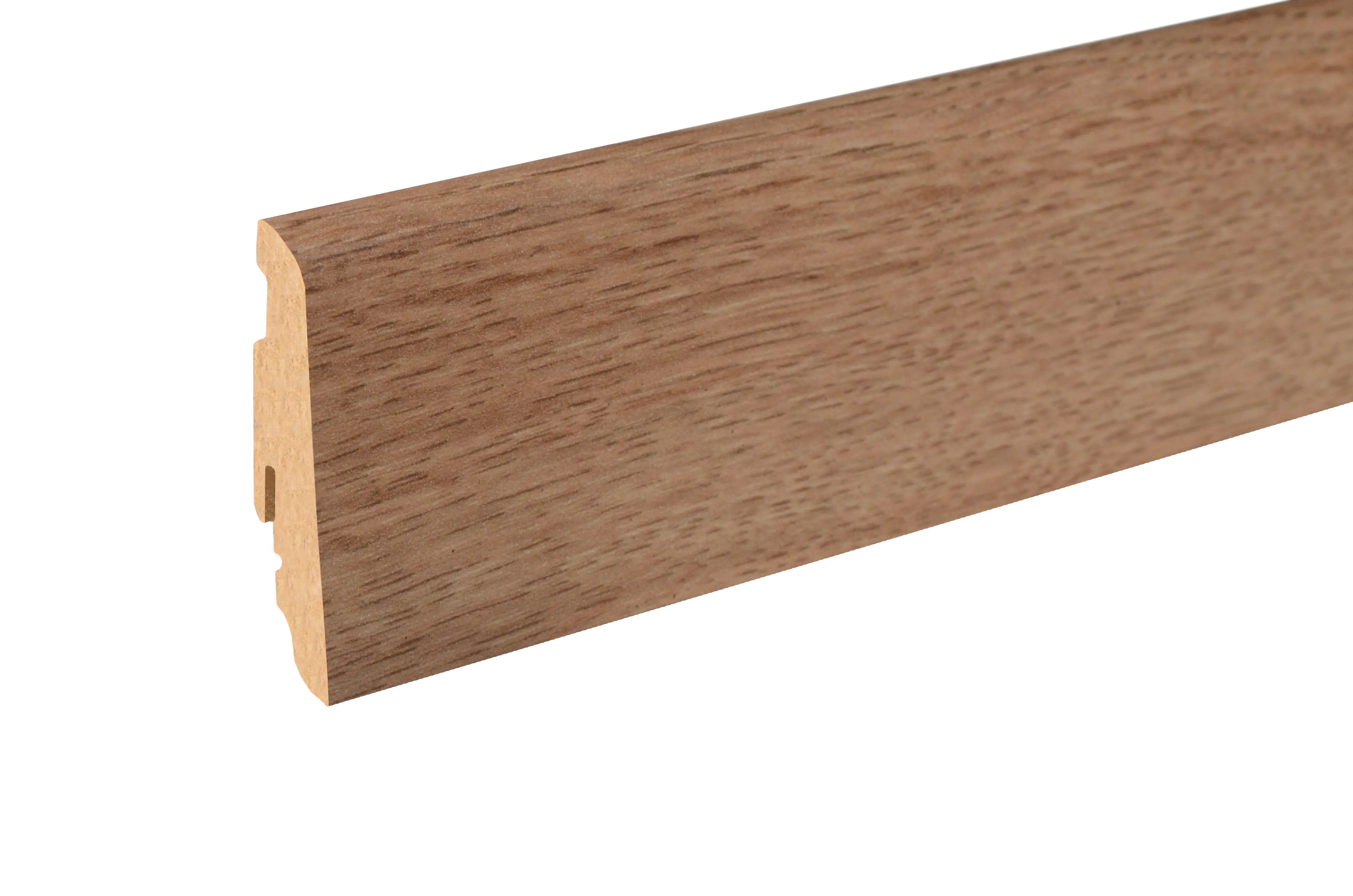 Neuhofer Fußleiste 240 cm x 58 x 19 mm magnolia